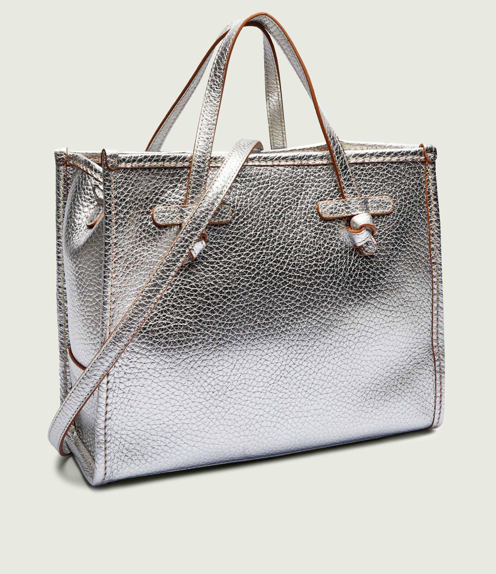 GIANNI CHIARINI De piele geantă shopper + borsetă MARCELLA