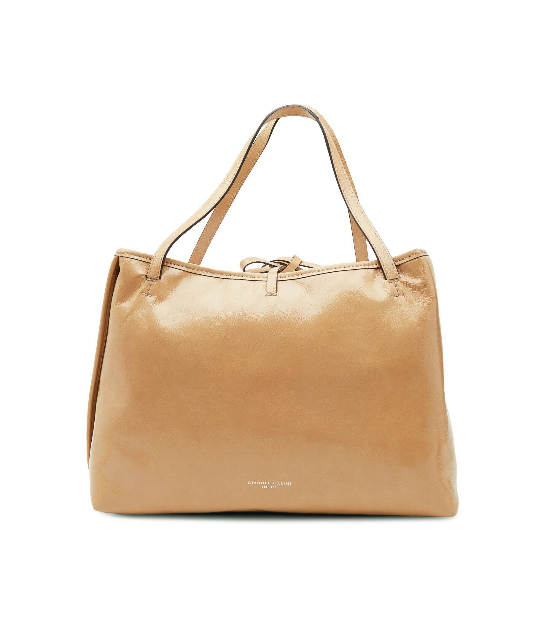 GIANNI CHIARINI De piele geantă shopper + borsetă Ray