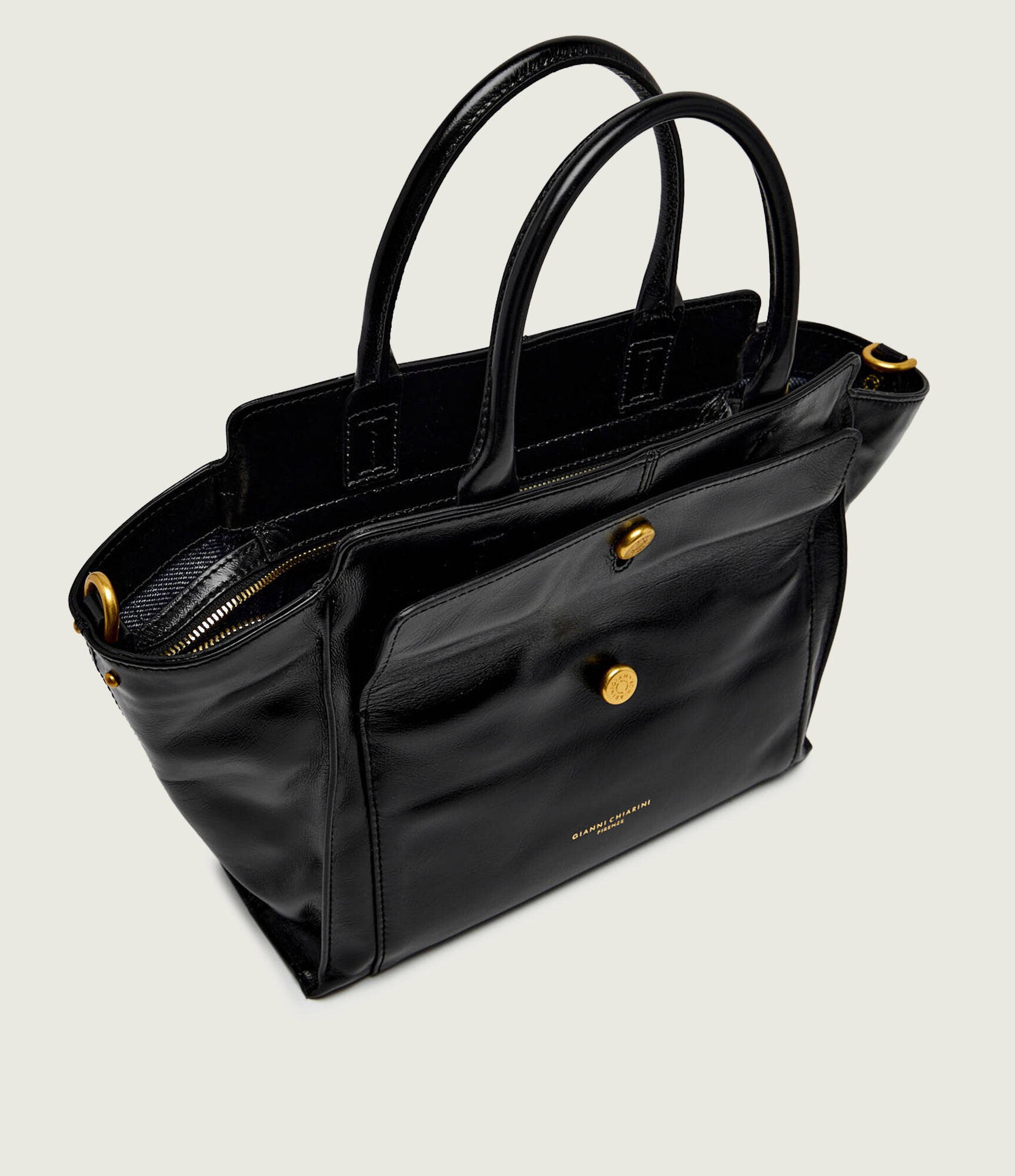 GIANNI CHIARINI De piele geantă shopper CHER