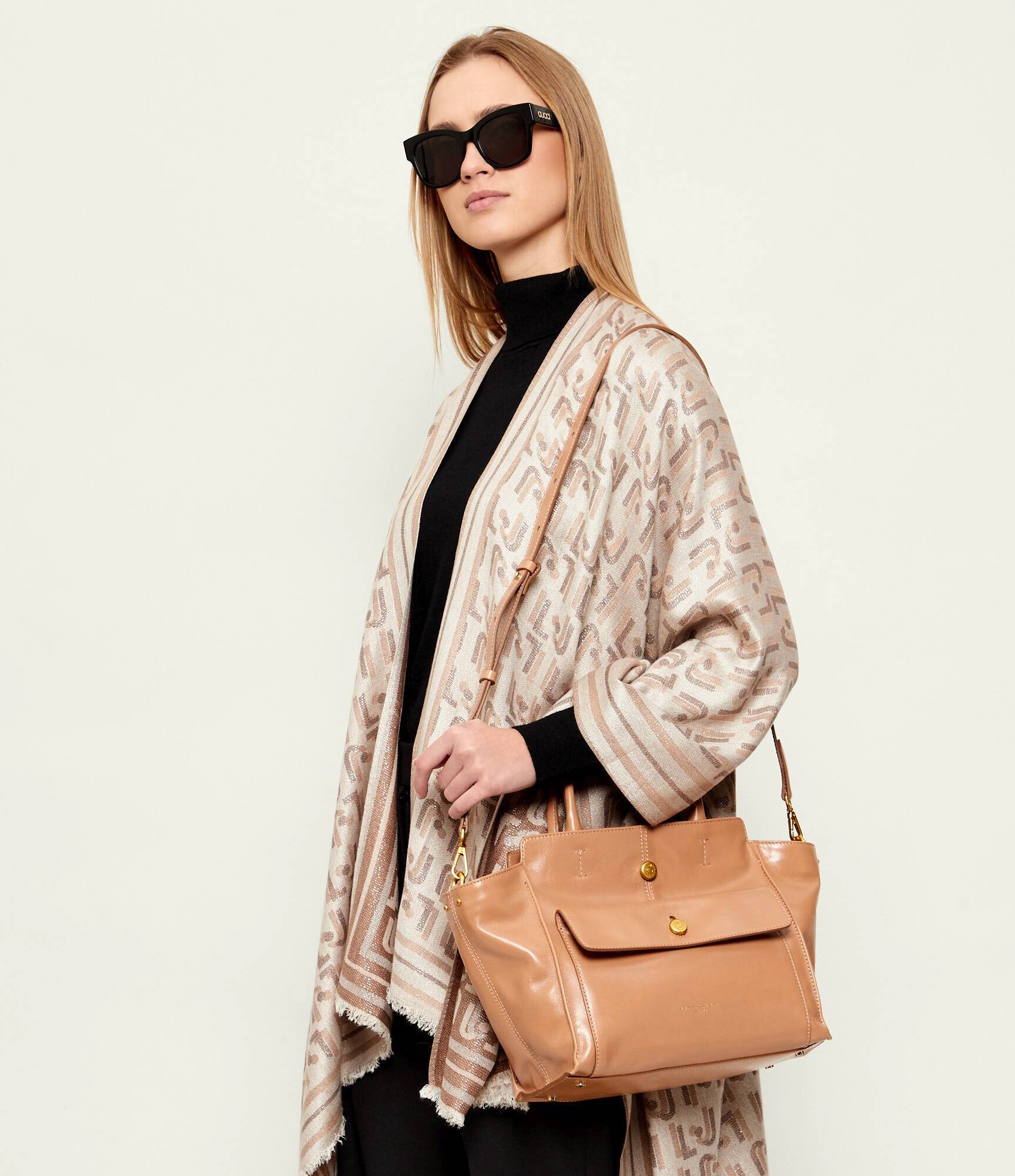 GIANNI CHIARINI De piele geantă shopper CHER
