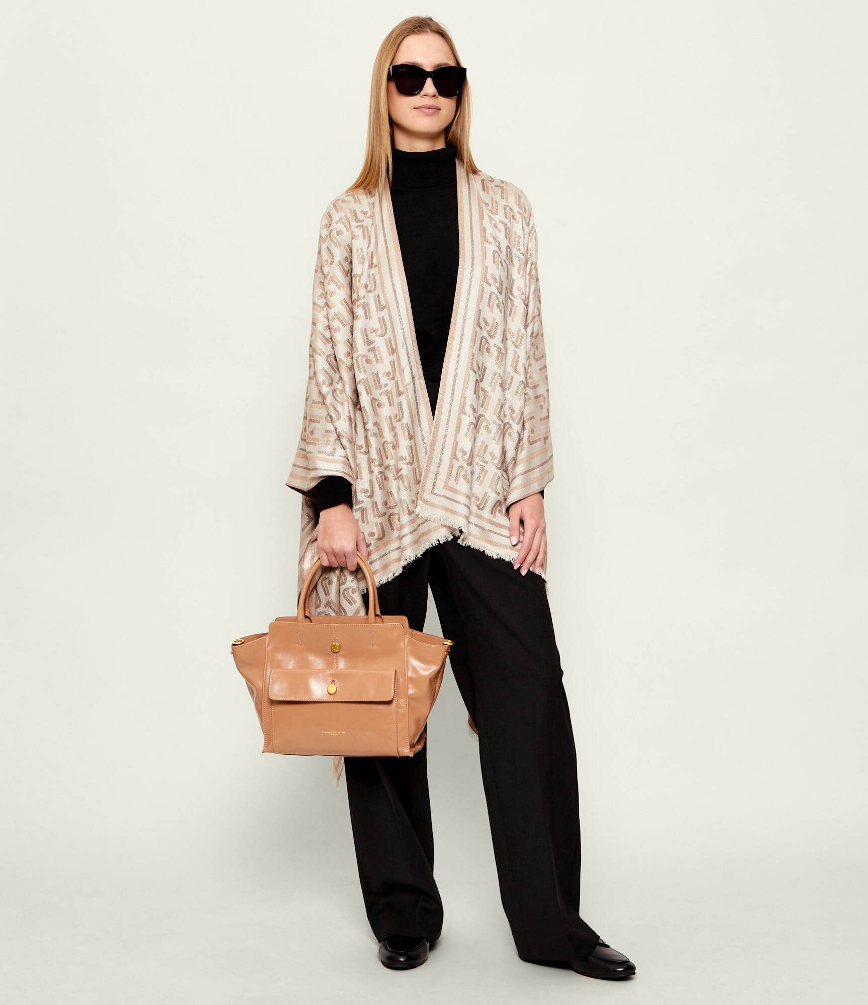 GIANNI CHIARINI De piele geantă shopper CHER