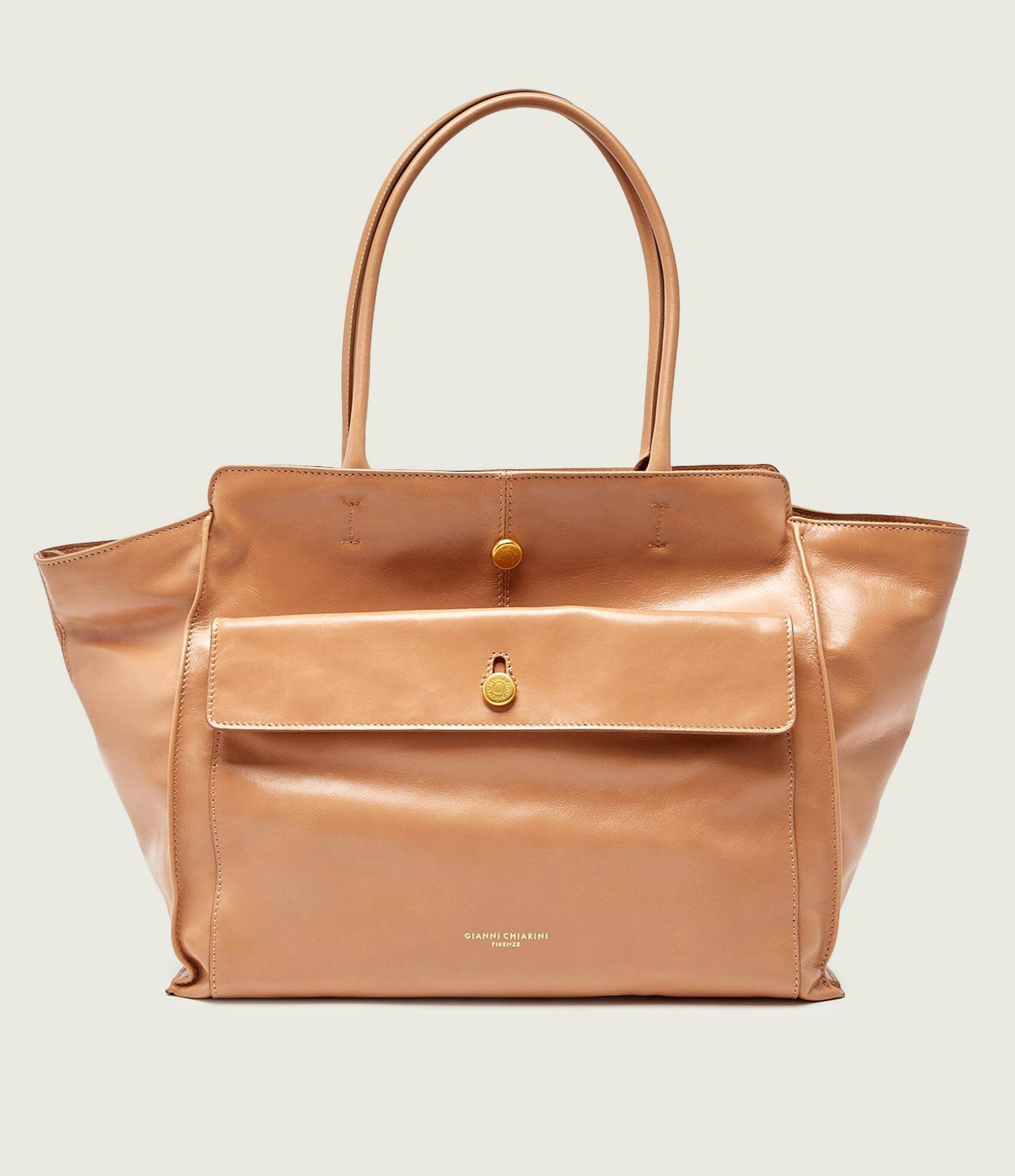 GIANNI CHIARINI De piele geantă shopper CHER