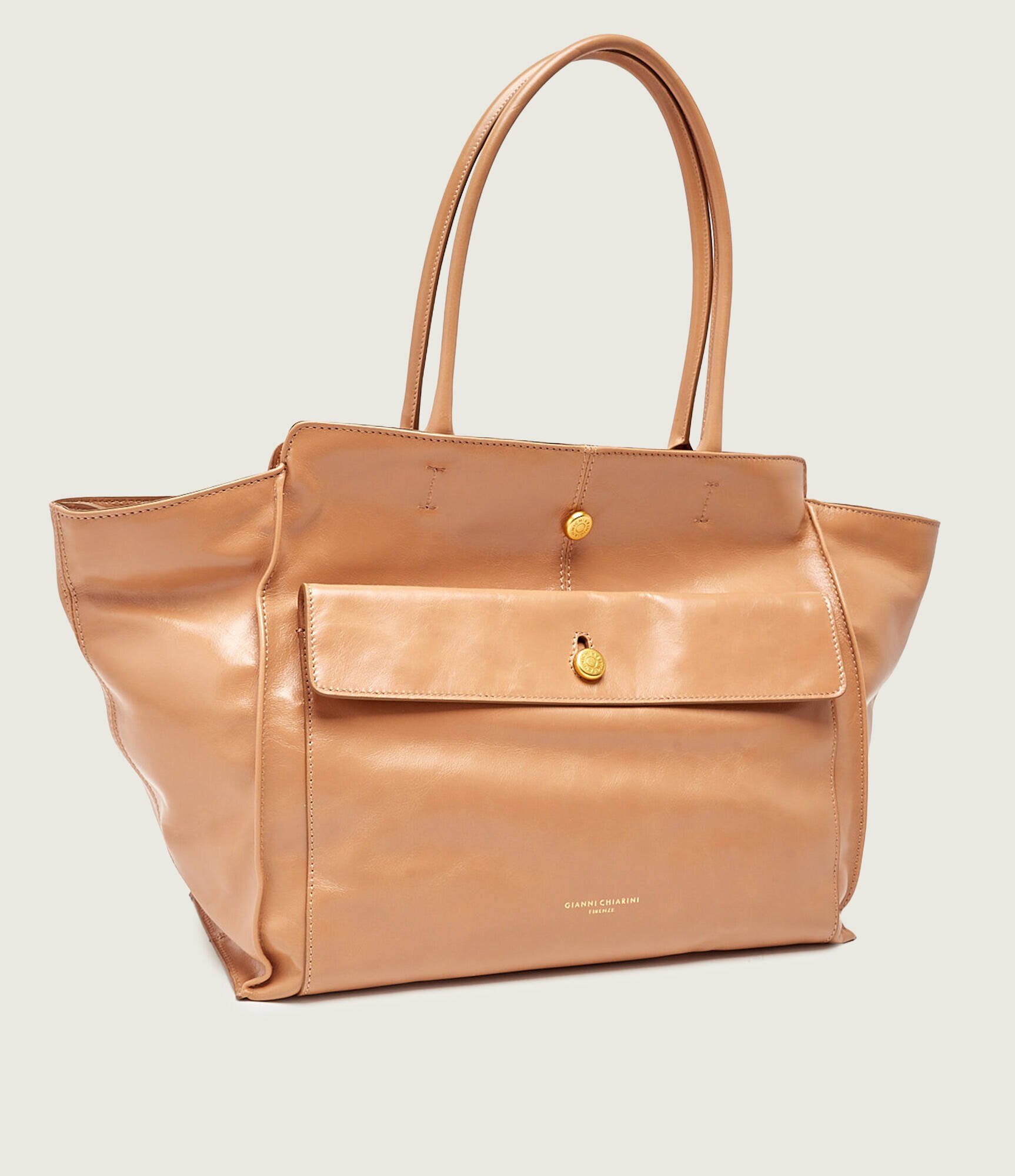 GIANNI CHIARINI De piele geantă shopper CHER