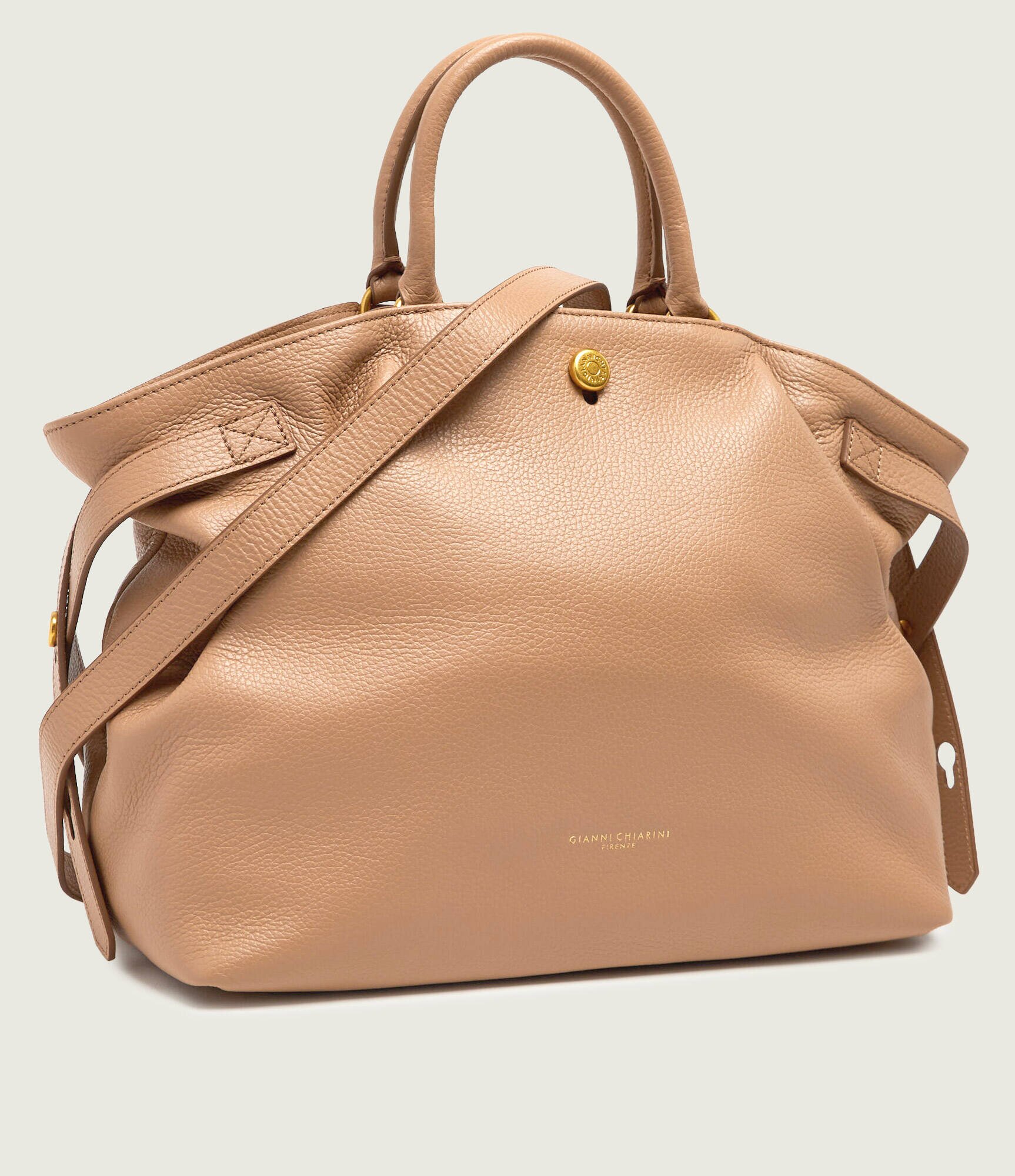 GIANNI CHIARINI De piele geantă shopper CLAUDETTE