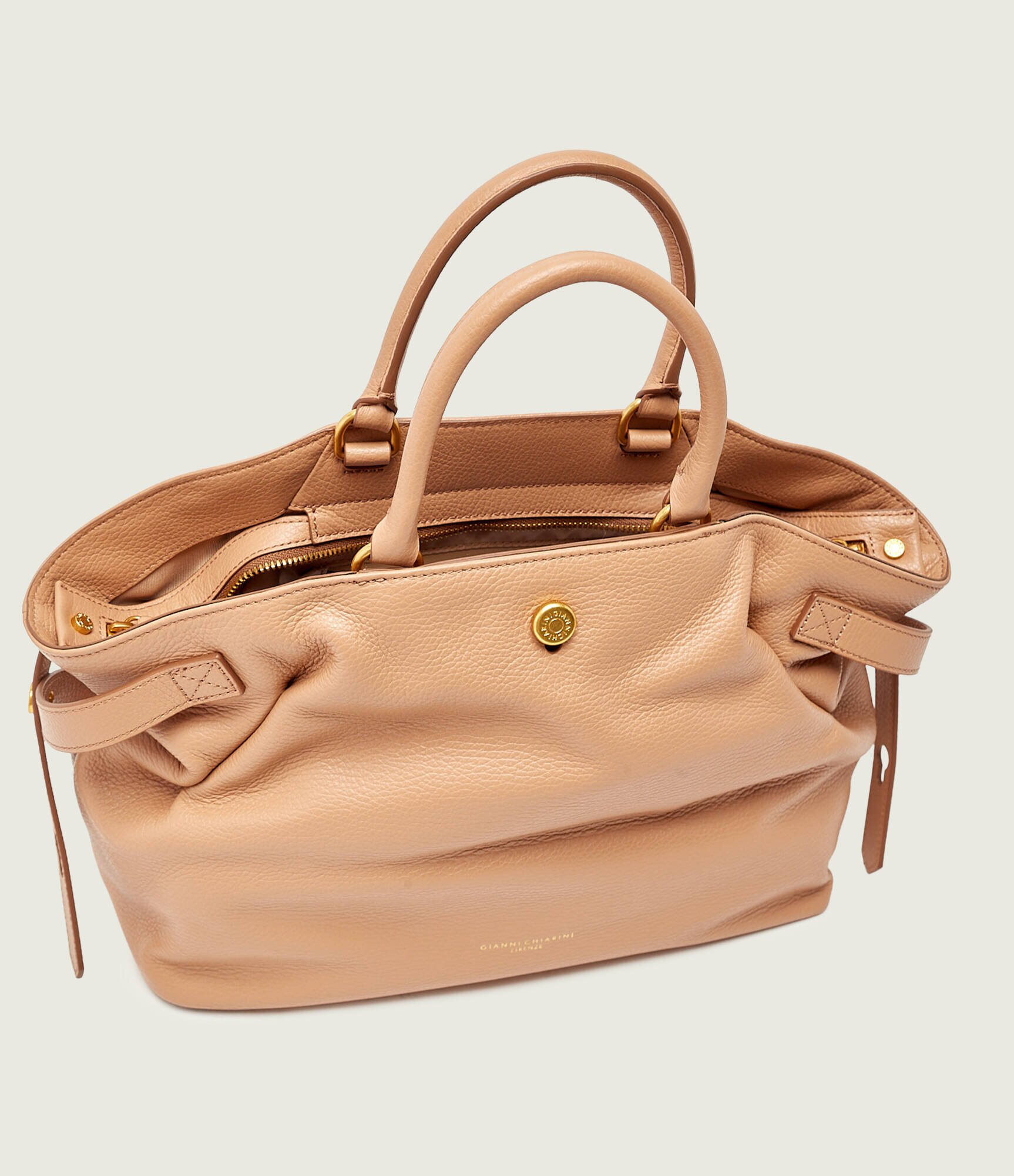 GIANNI CHIARINI De piele geantă shopper CLAUDETTE