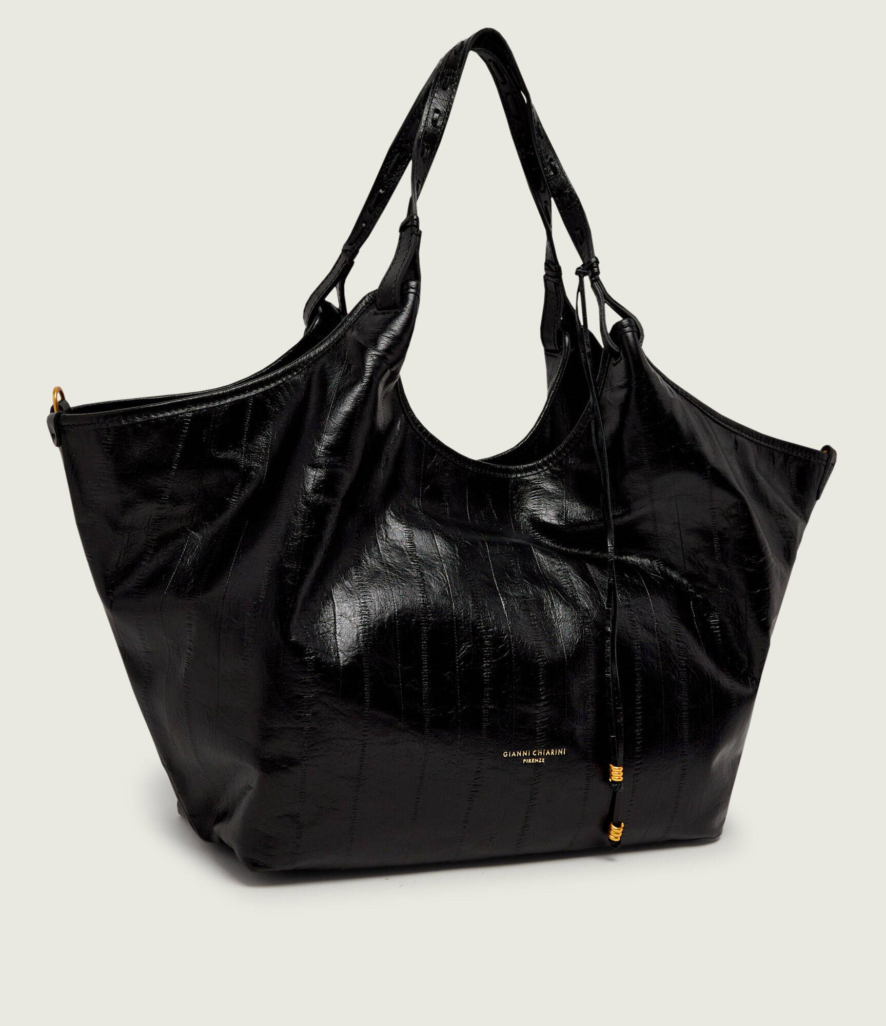 GIANNI CHIARINI De piele geantă shopper Dua