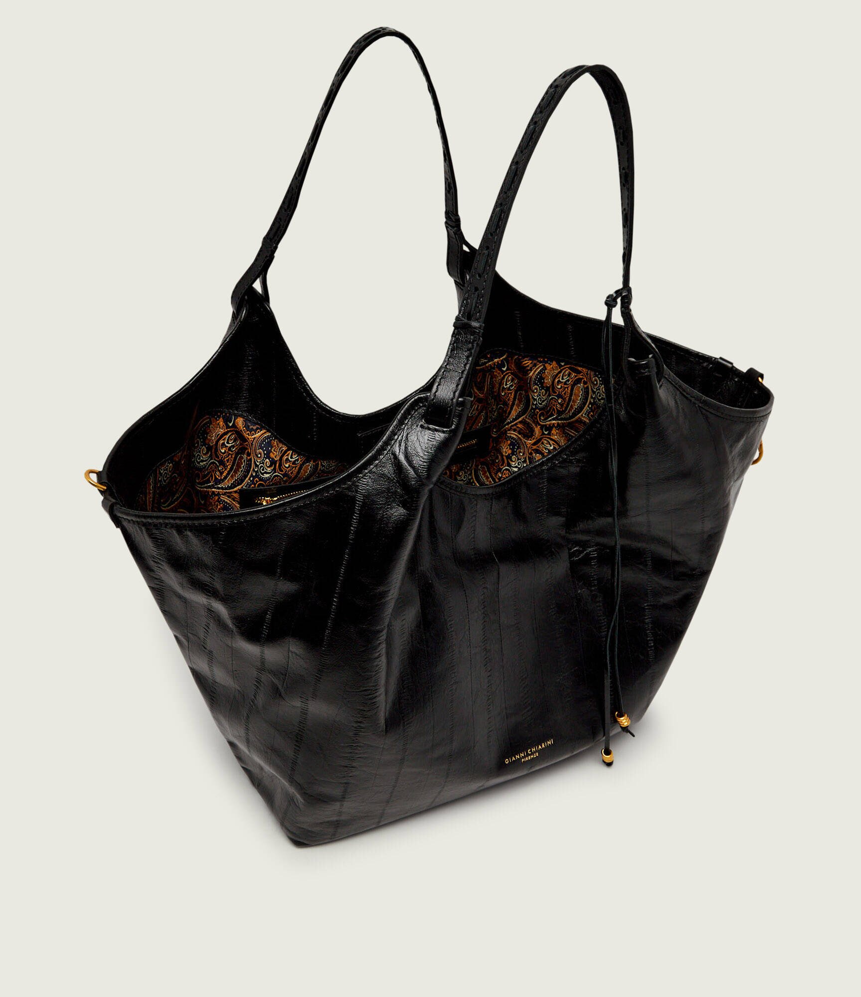GIANNI CHIARINI De piele geantă shopper Dua