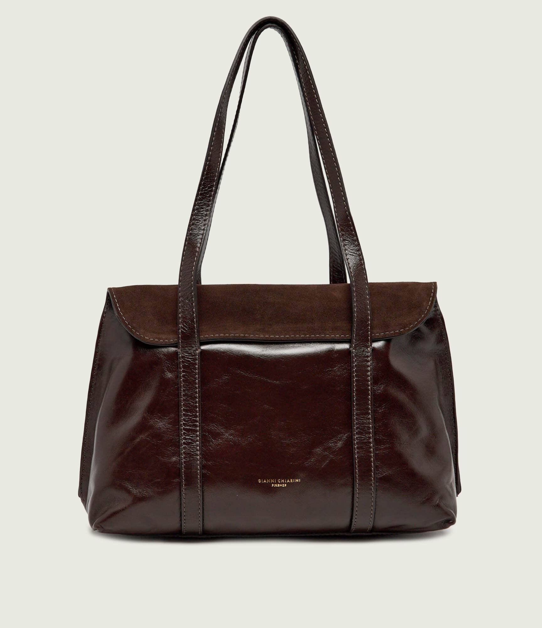 GIANNI CHIARINI De piele geantă shopper Marghe