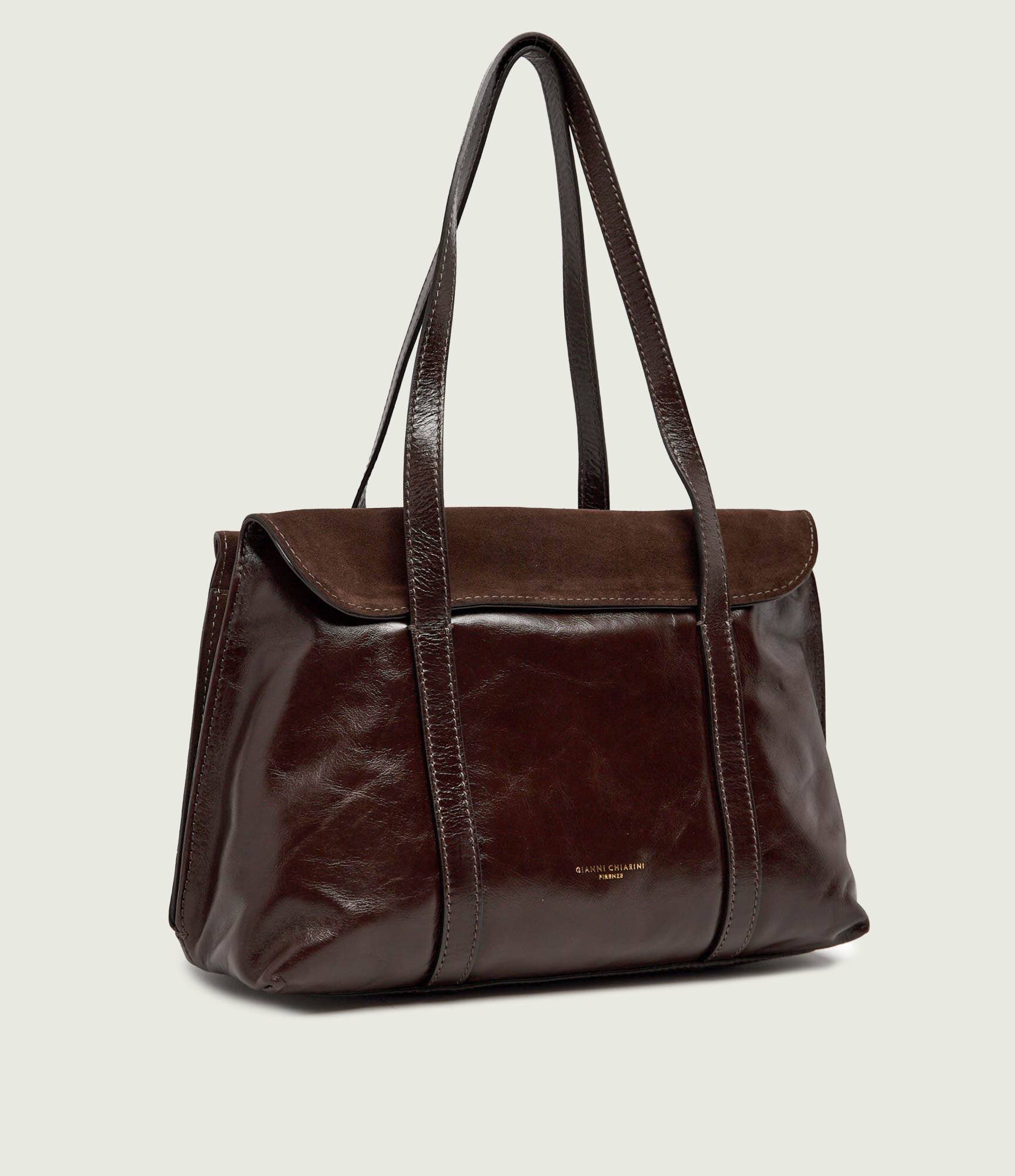 GIANNI CHIARINI De piele geantă shopper Marghe