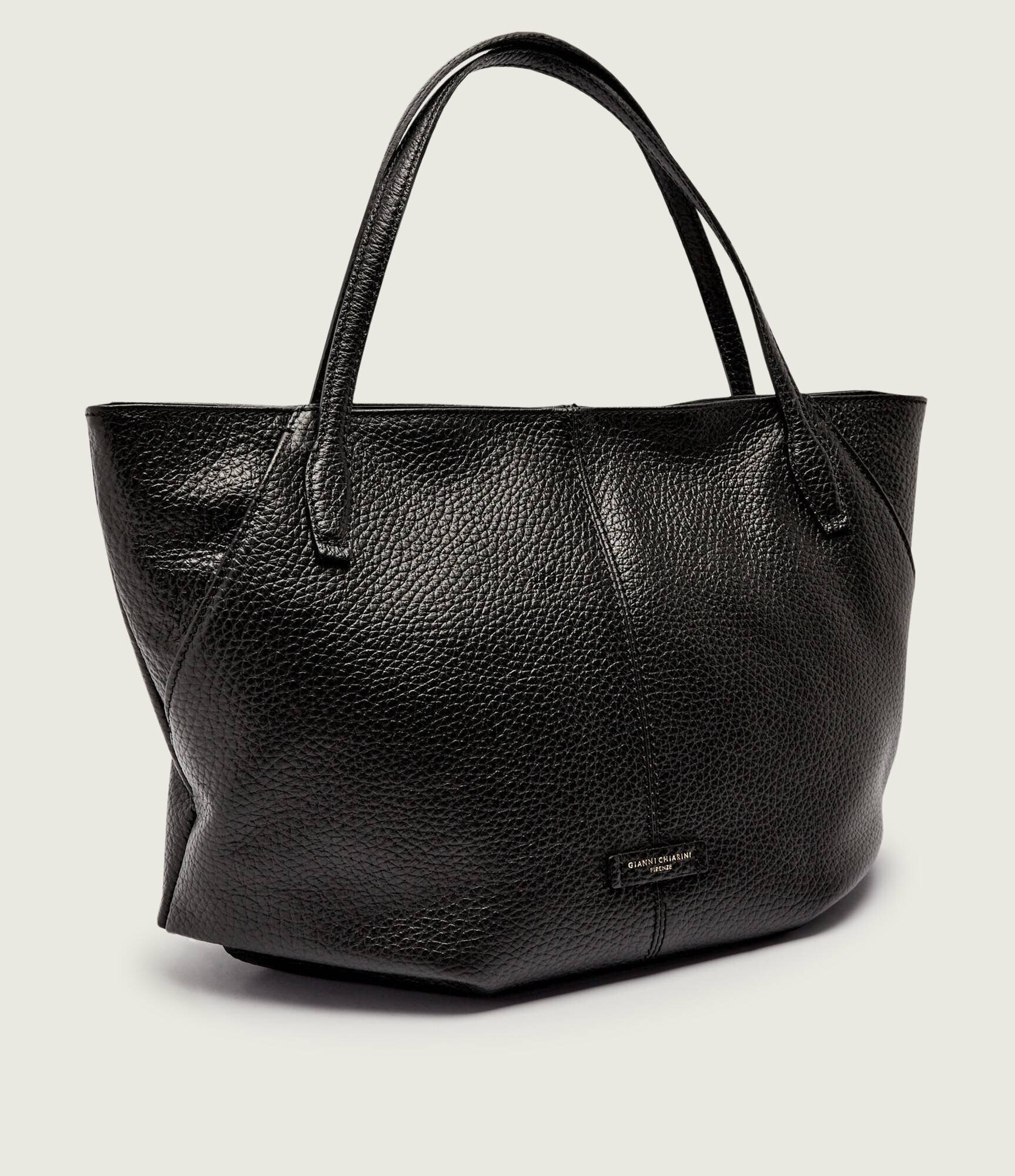 GIANNI CHIARINI De piele geantă shopper Natasha