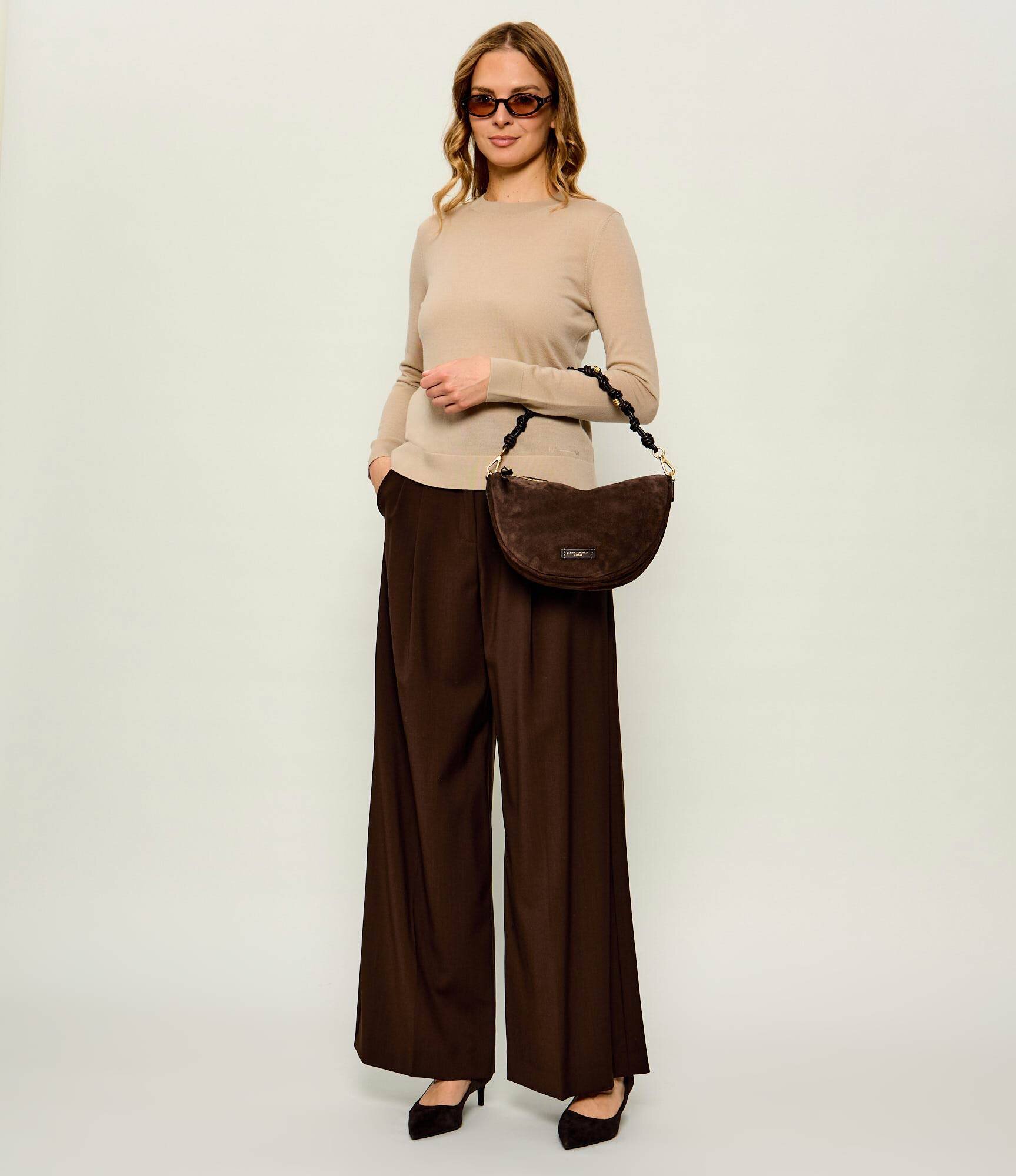 GIANNI CHIARINI Geantă pe umăr Cleo | piele întoarsă