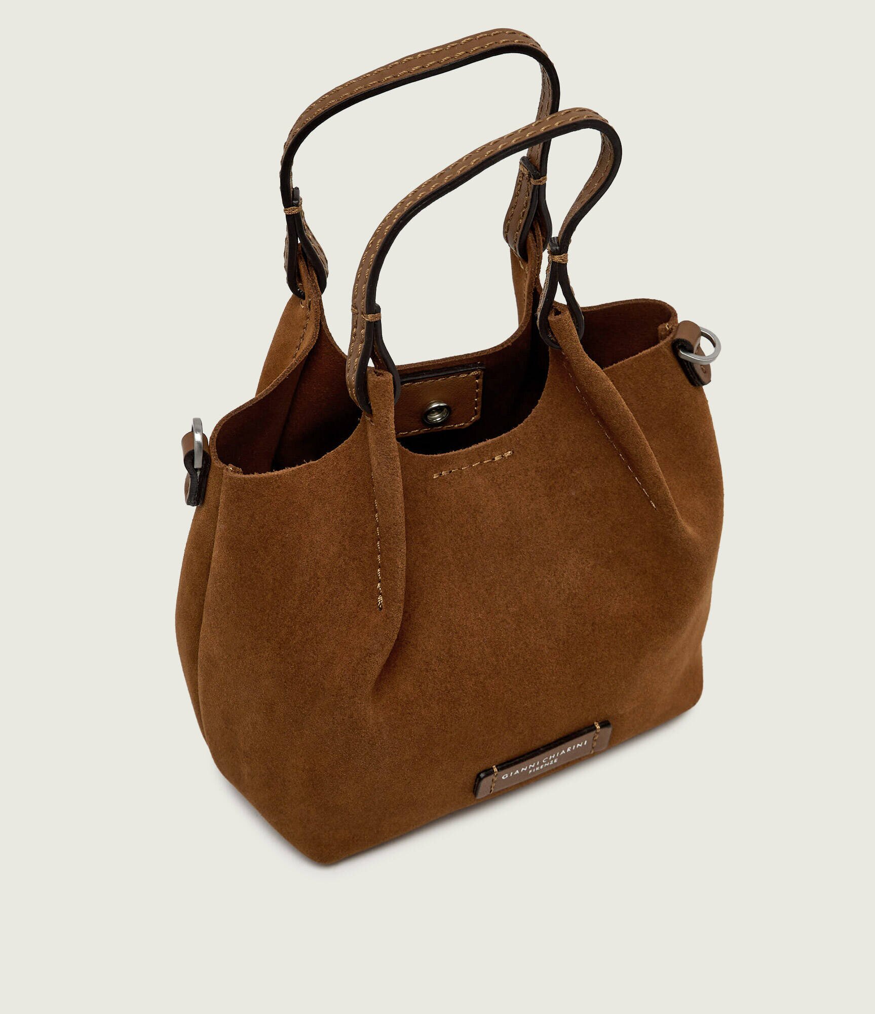 GIANNI CHIARINI Geantă pe umăr Dua | piele întoarsă