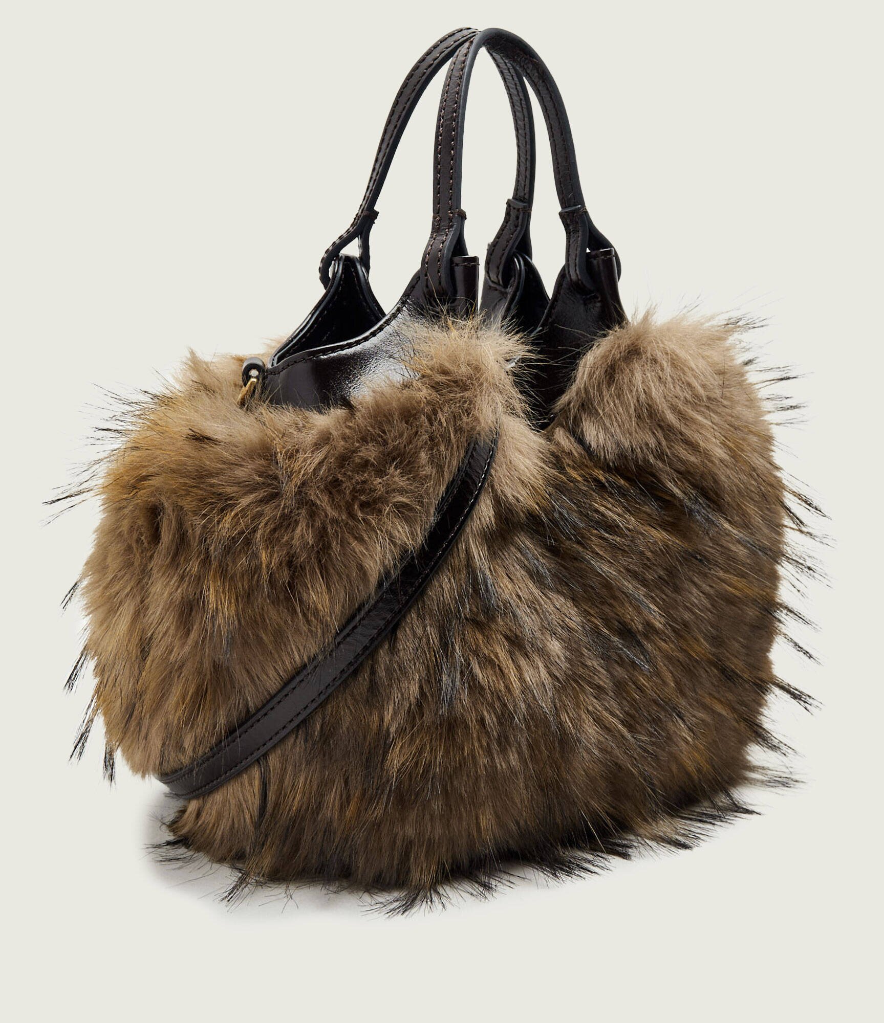 GIANNI CHIARINI Geantă pe umăr Dua | shearling