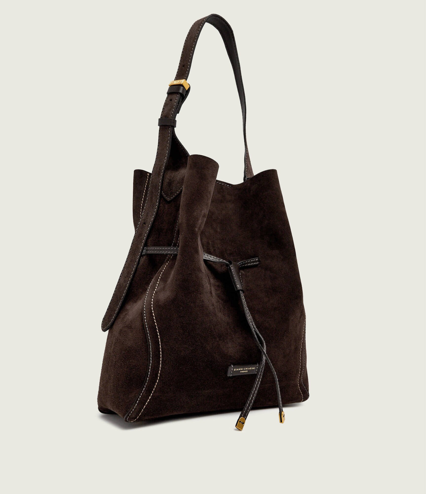 GIANNI CHIARINI Geantă pe umăr Sienna | piele întoarsă