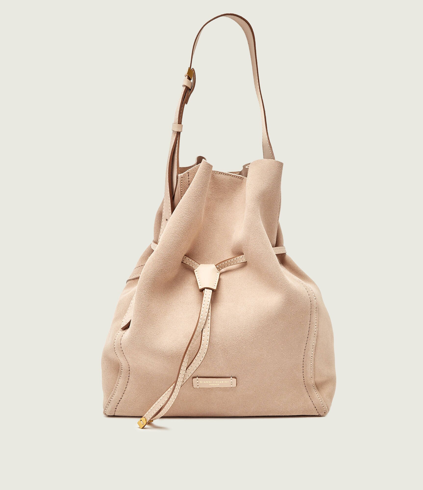 GIANNI CHIARINI Geantă pe umăr SIENNA | piele întoarsă