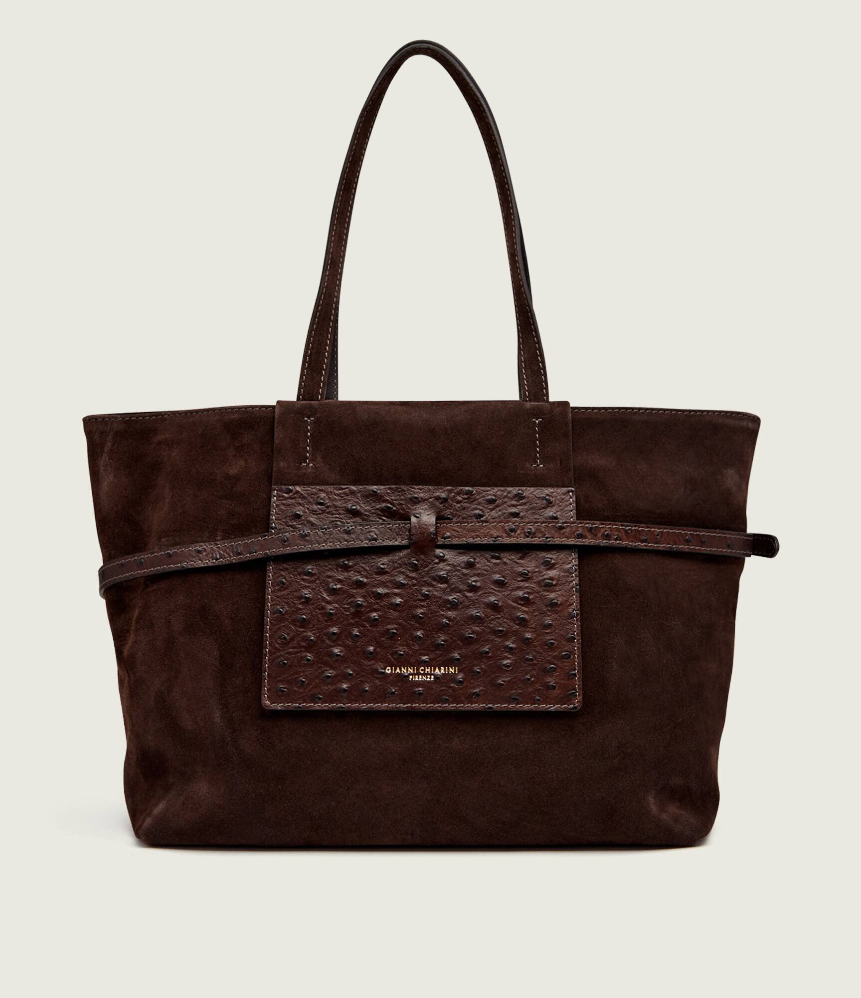 GIANNI CHIARINI Geantă shopper Belty | piele întoarsă