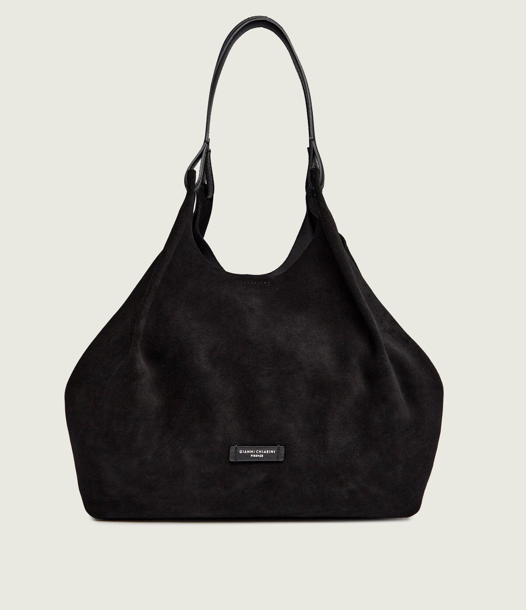 GIANNI CHIARINI Geantă shopper + borsetă Dua | piele întoarsă