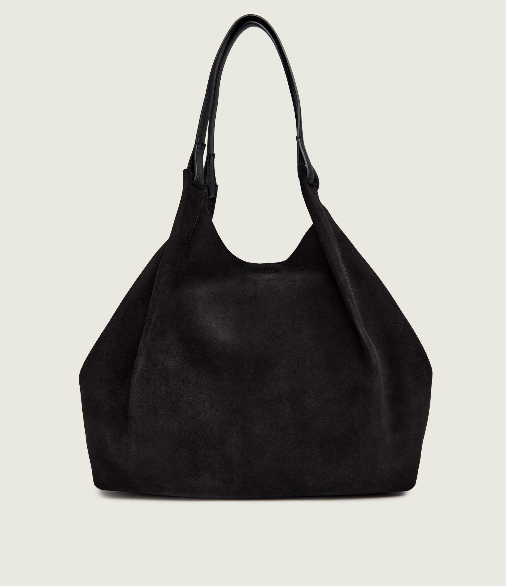 GIANNI CHIARINI Geantă shopper + borsetă Dua | piele întoarsă
