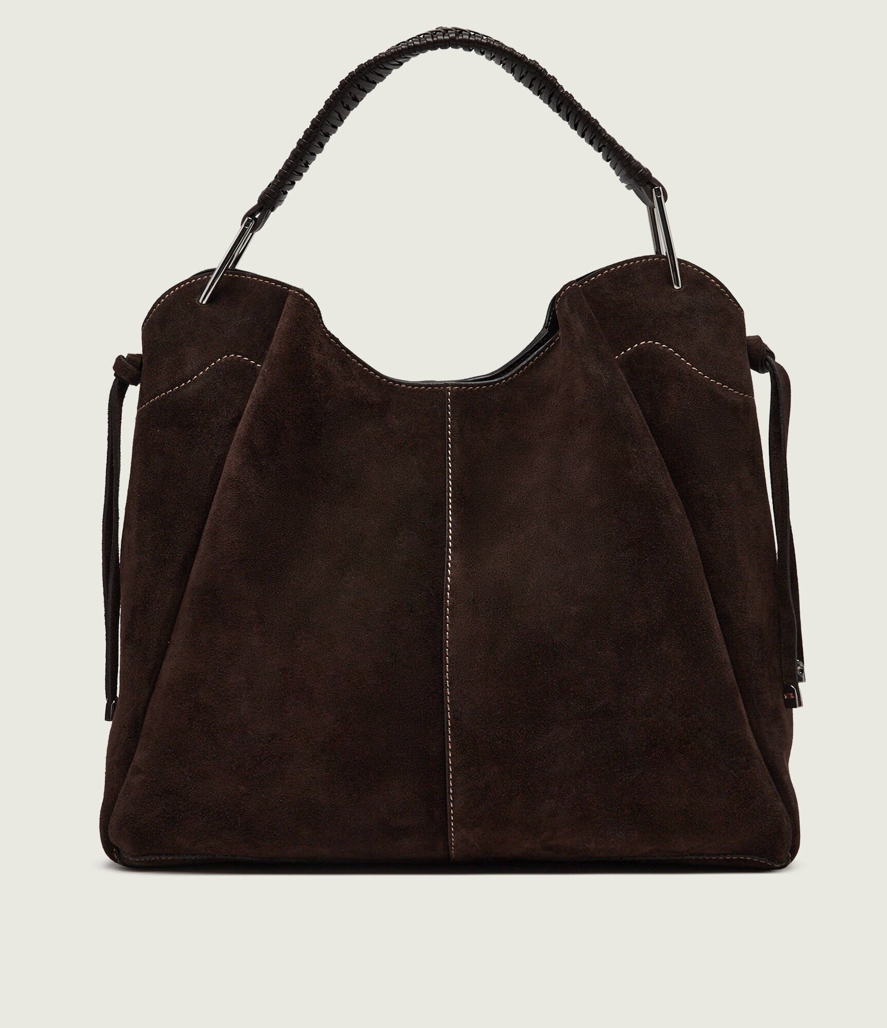 GIANNI CHIARINI Geantă shopper + borsetă Era | piele întoarsă