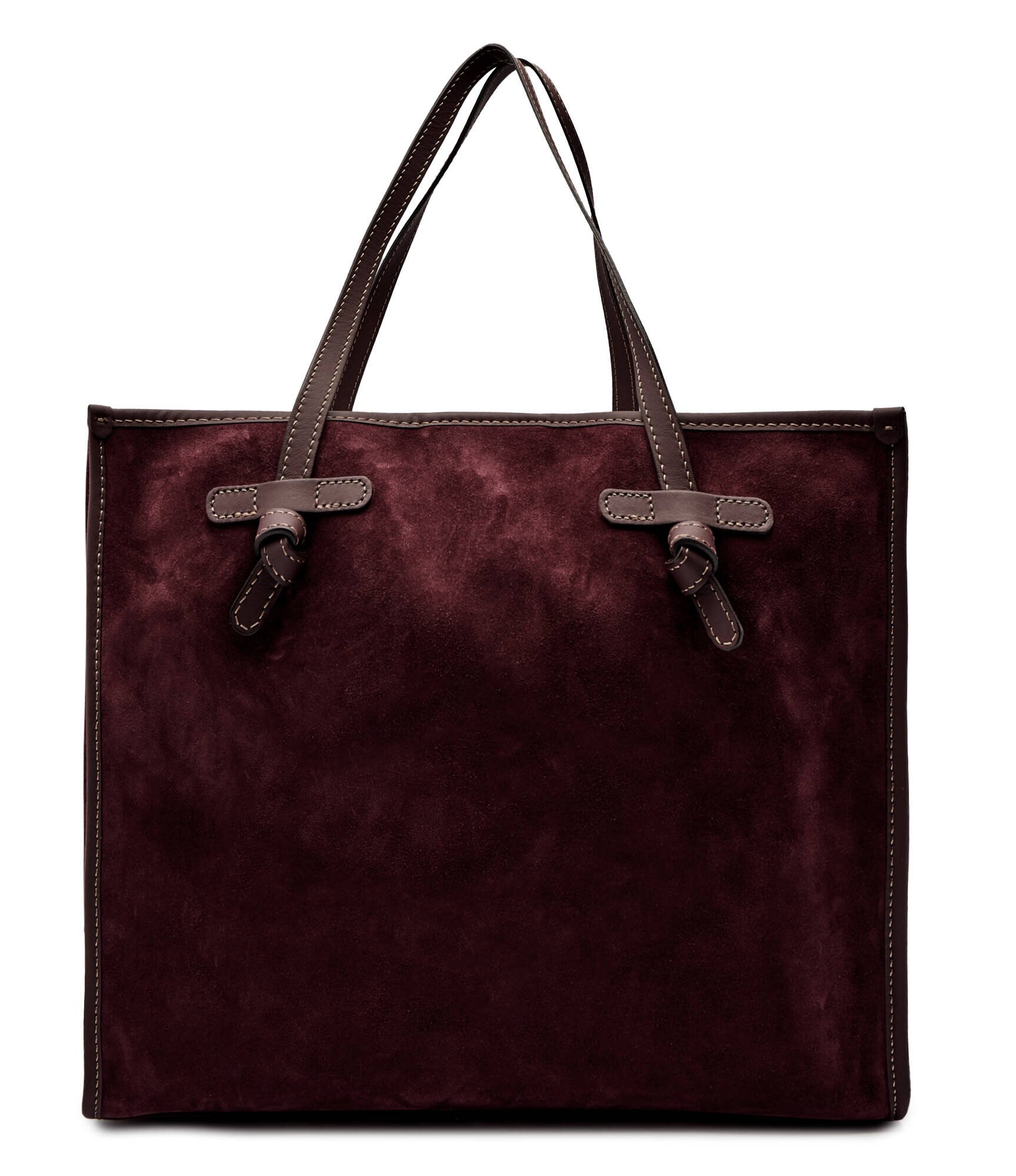 GIANNI CHIARINI Geantă shopper + borsetă MARCELLA | piele întoarsă
