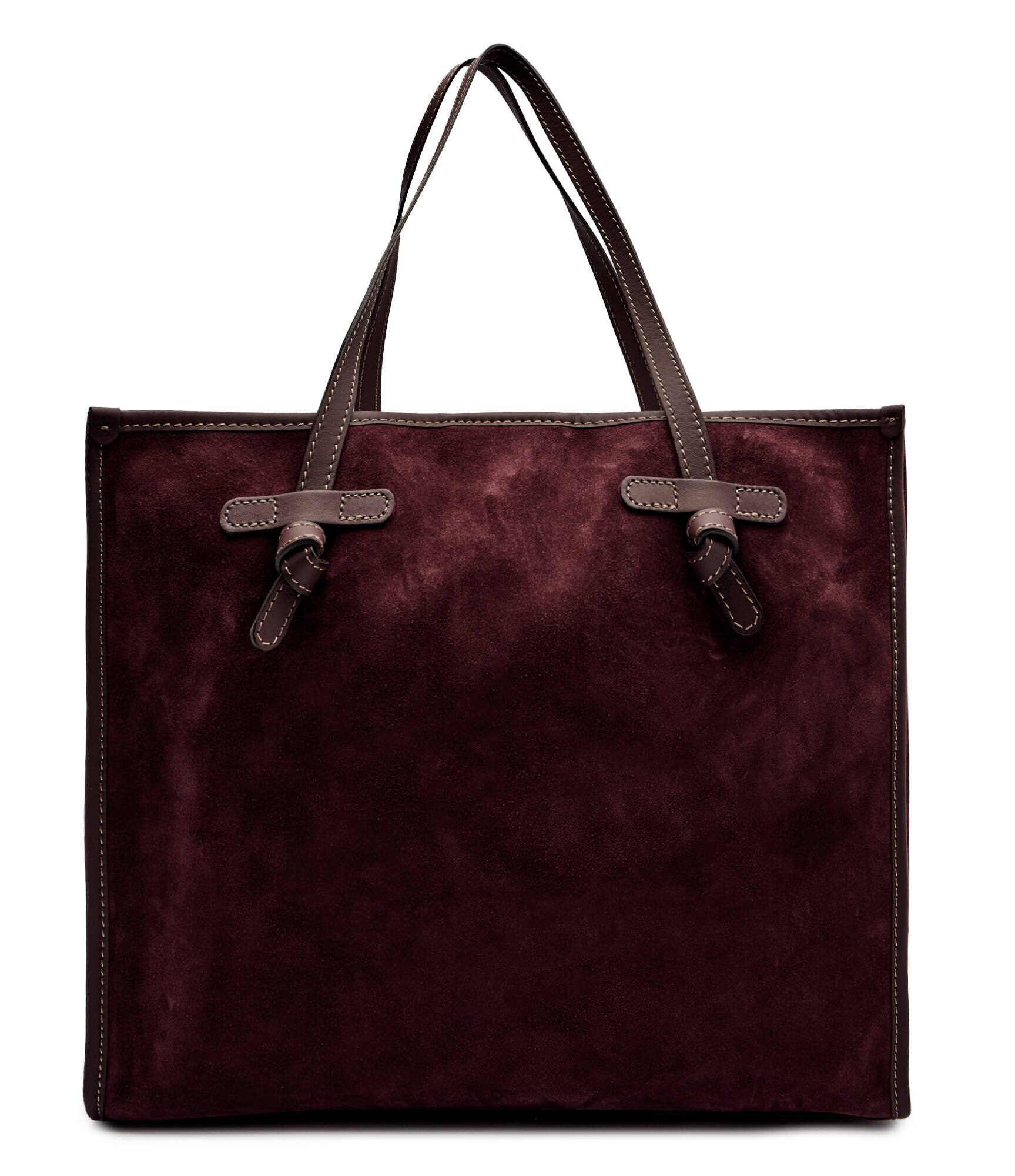 GIANNI CHIARINI Geantă shopper + borsetă MARCELLA | piele întoarsă