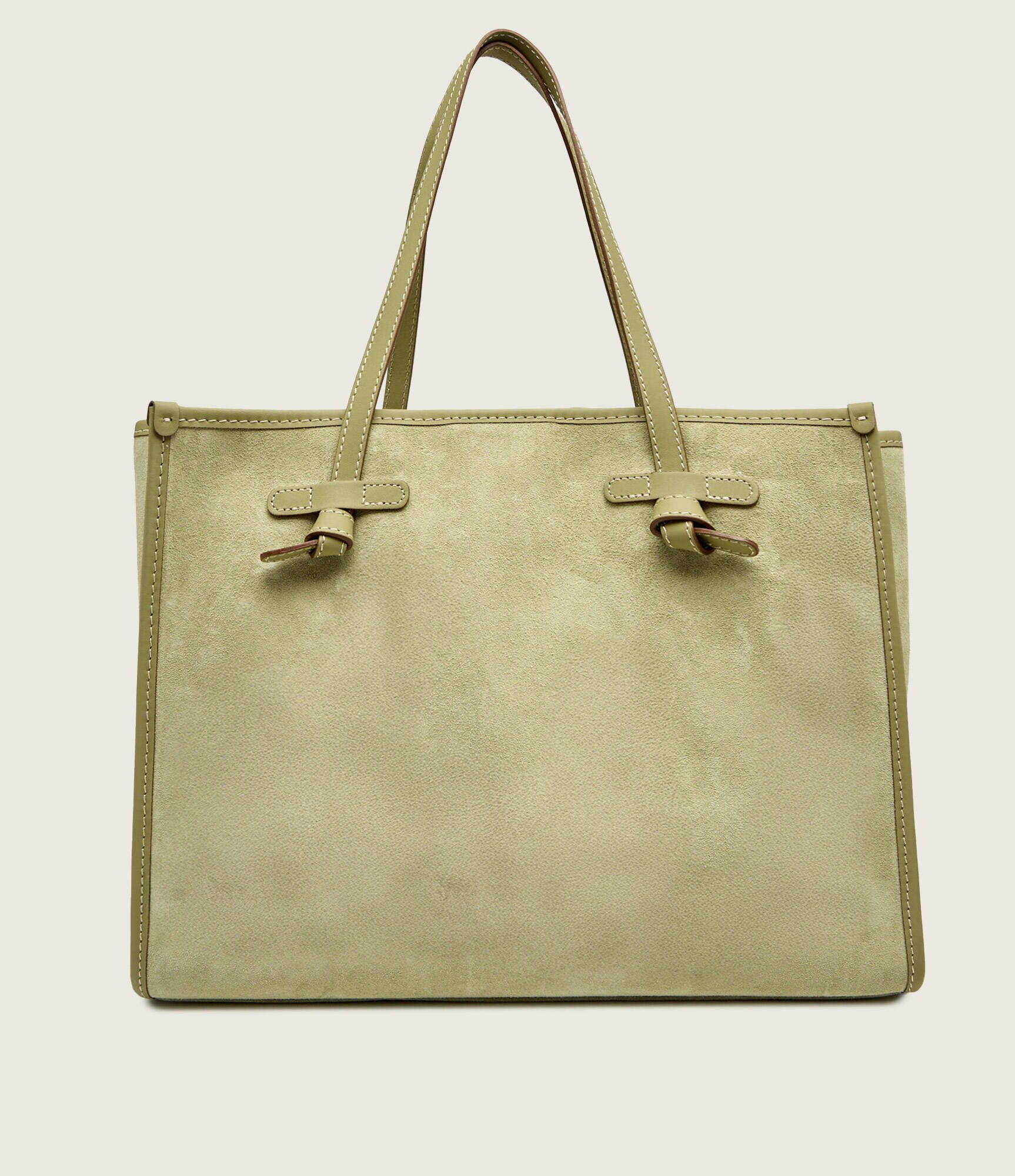 GIANNI CHIARINI Geantă shopper + borsetă MARCELLA | piele întoarsă