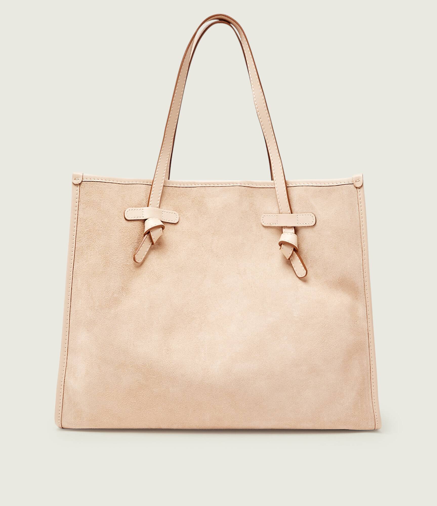 GIANNI CHIARINI Geantă shopper + borsetă MARCELLA | piele întoarsă
