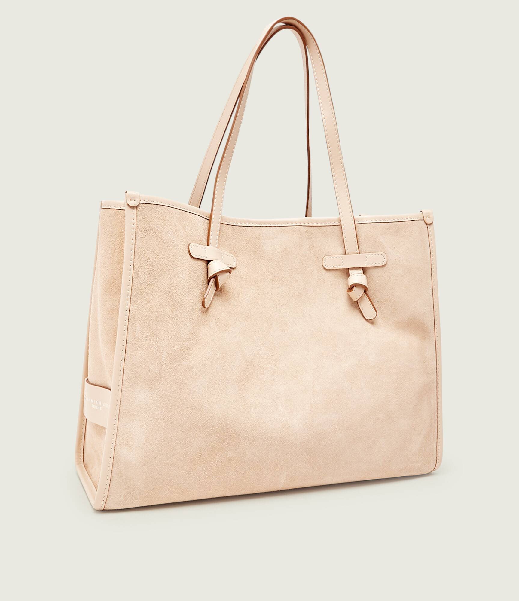 GIANNI CHIARINI Geantă shopper + borsetă MARCELLA | piele întoarsă