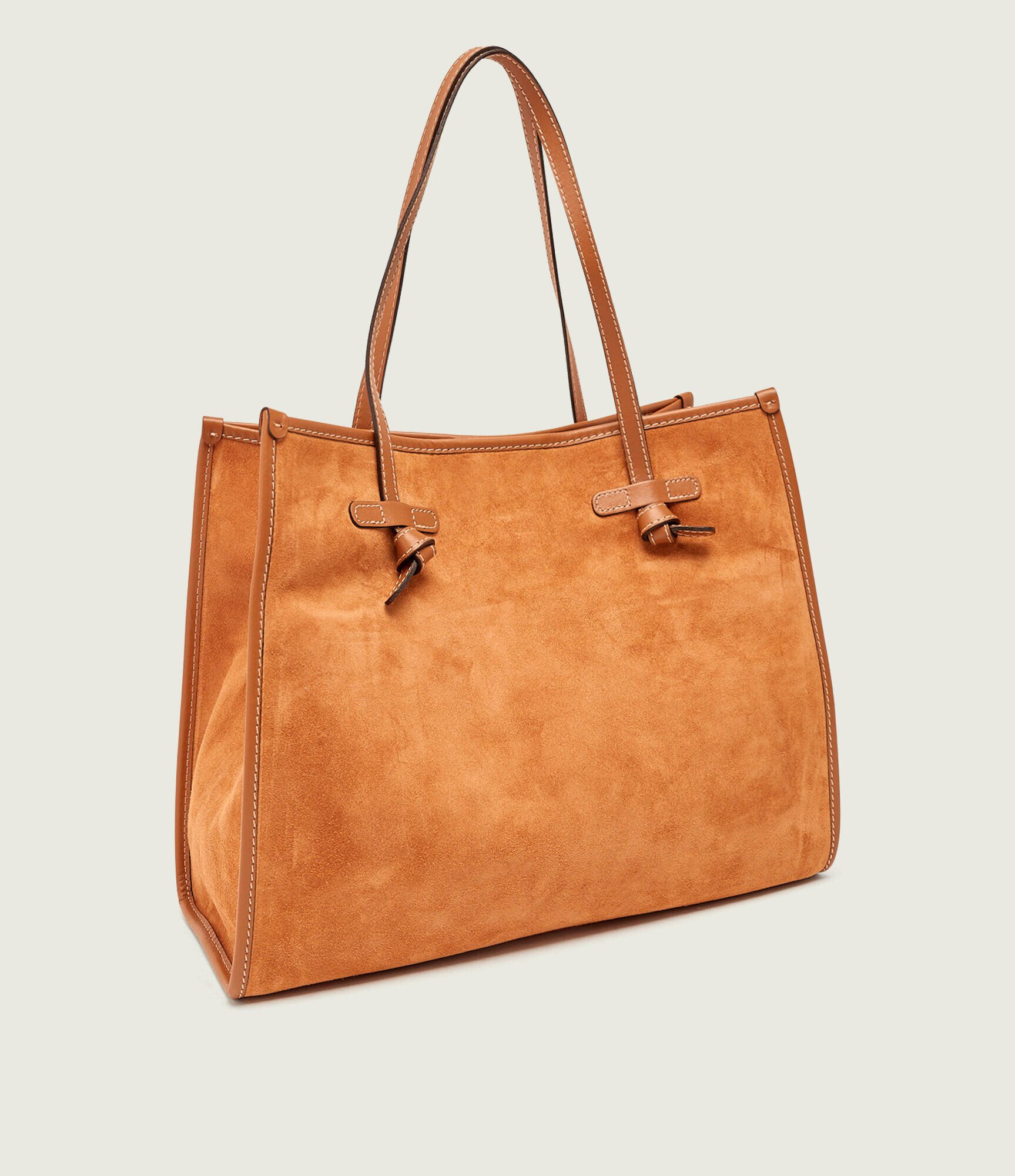 GIANNI CHIARINI Geantă shopper + borsetă MARCELLA | piele întoarsă