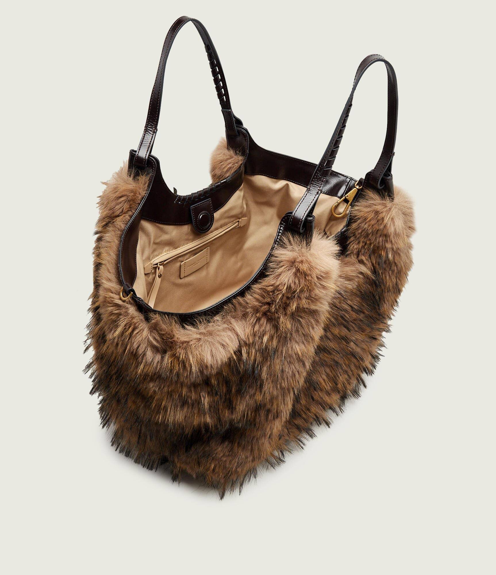 GIANNI CHIARINI Geantă shopper Dua | shearling