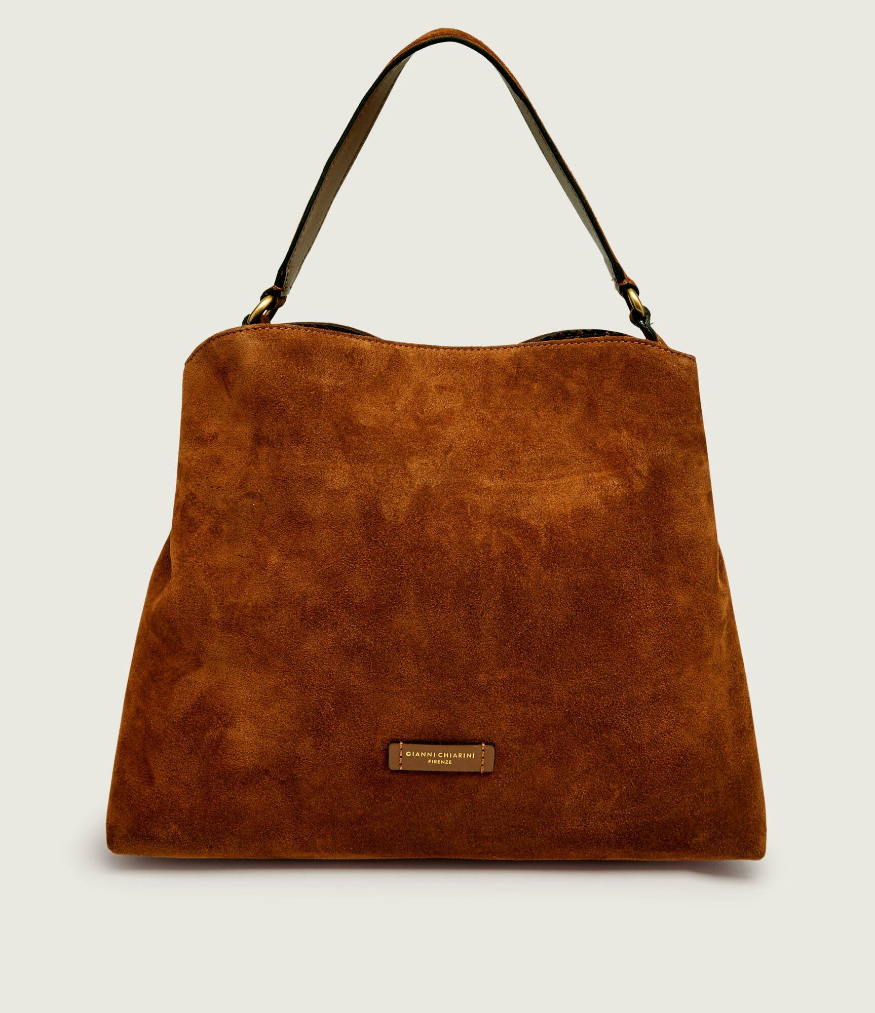GIANNI CHIARINI Geantă shopper Fiona | piele întoarsă