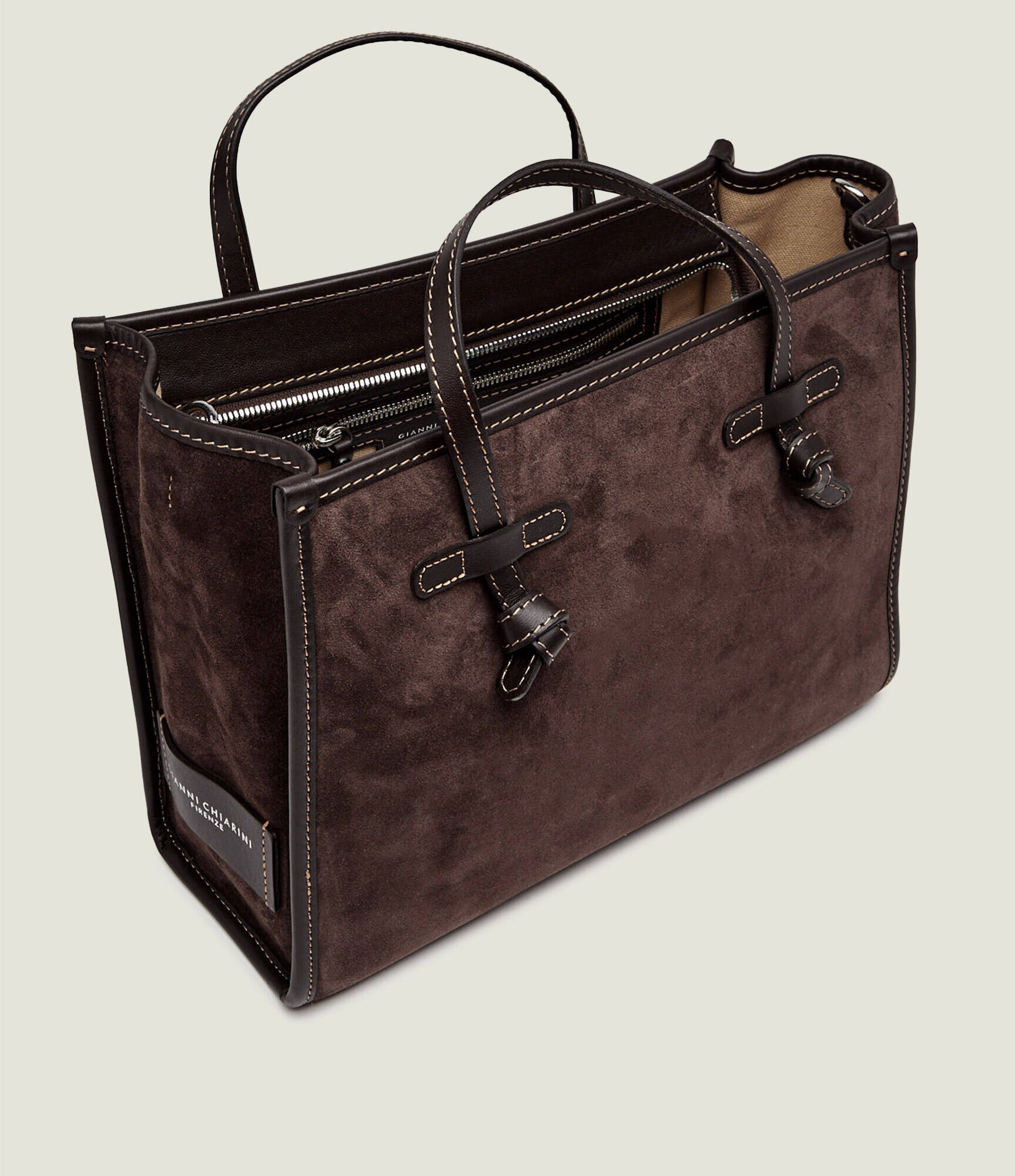 GIANNI CHIARINI Geantă shopper Marcella | piele întoarsă