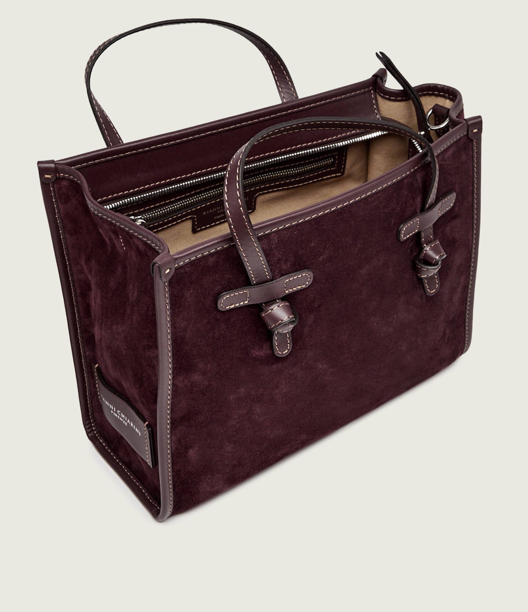 GIANNI CHIARINI Geantă shopper Marcella | piele întoarsă