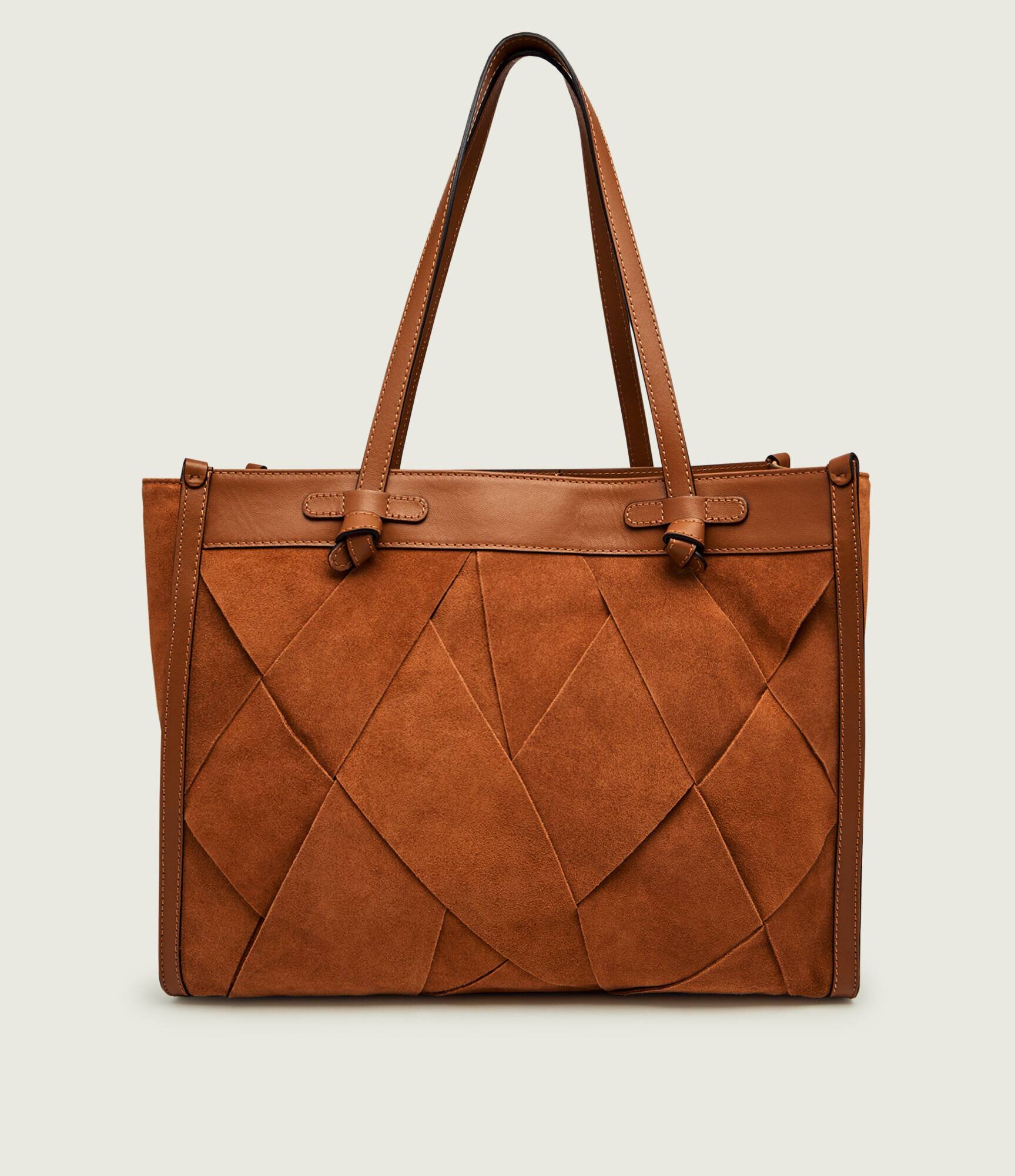 GIANNI CHIARINI Geantă shopper MARCELLA | piele întoarsă