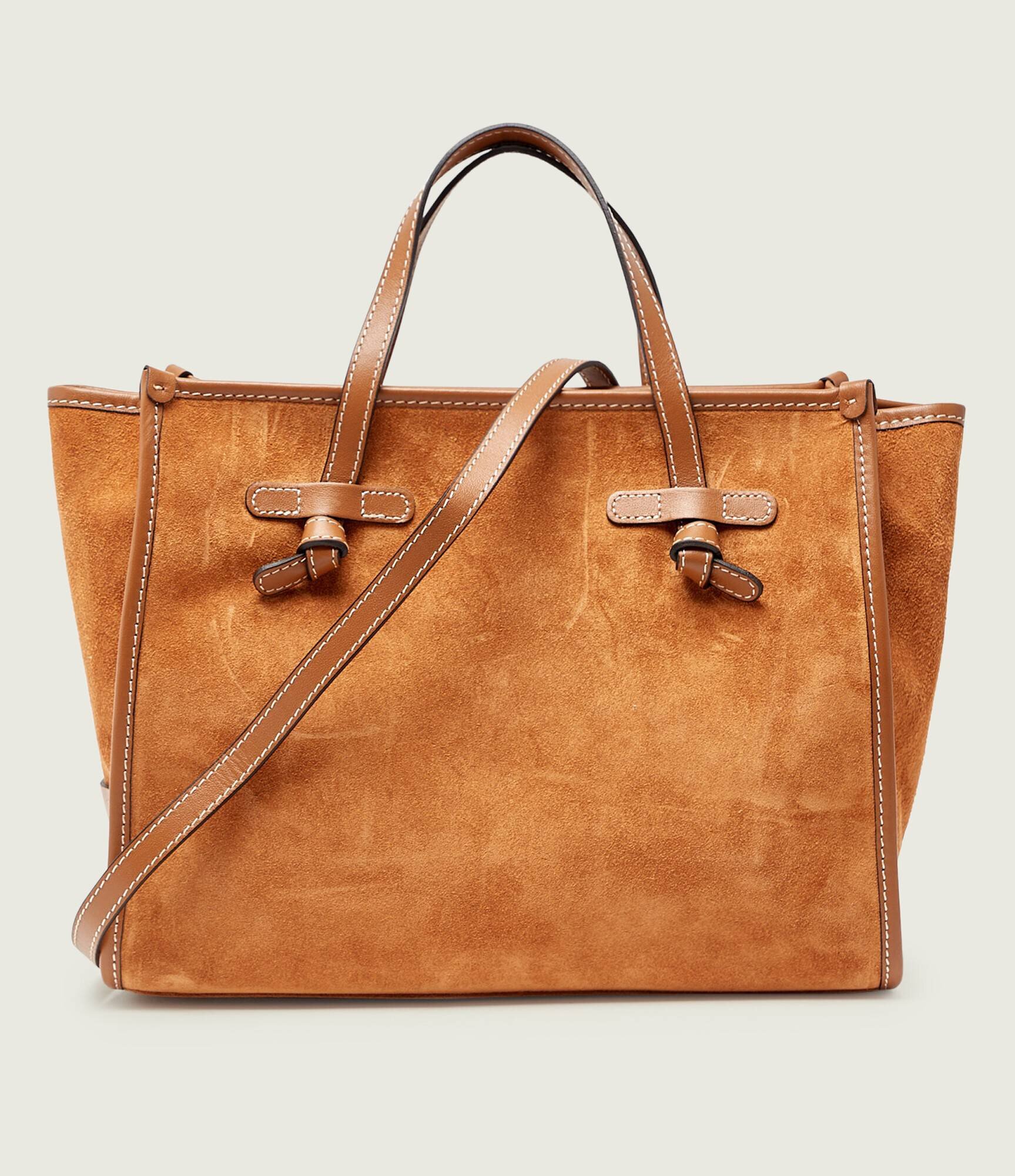 GIANNI CHIARINI Geantă shopper MARCELLA | piele întoarsă