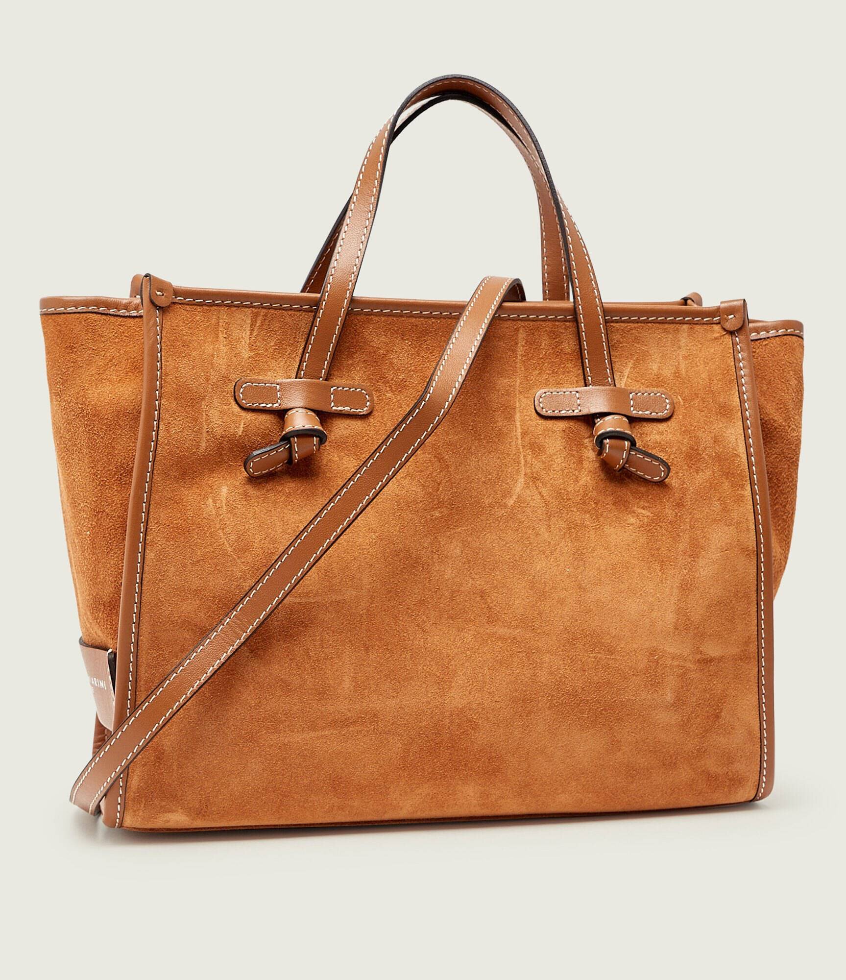 GIANNI CHIARINI Geantă shopper MARCELLA | piele întoarsă
