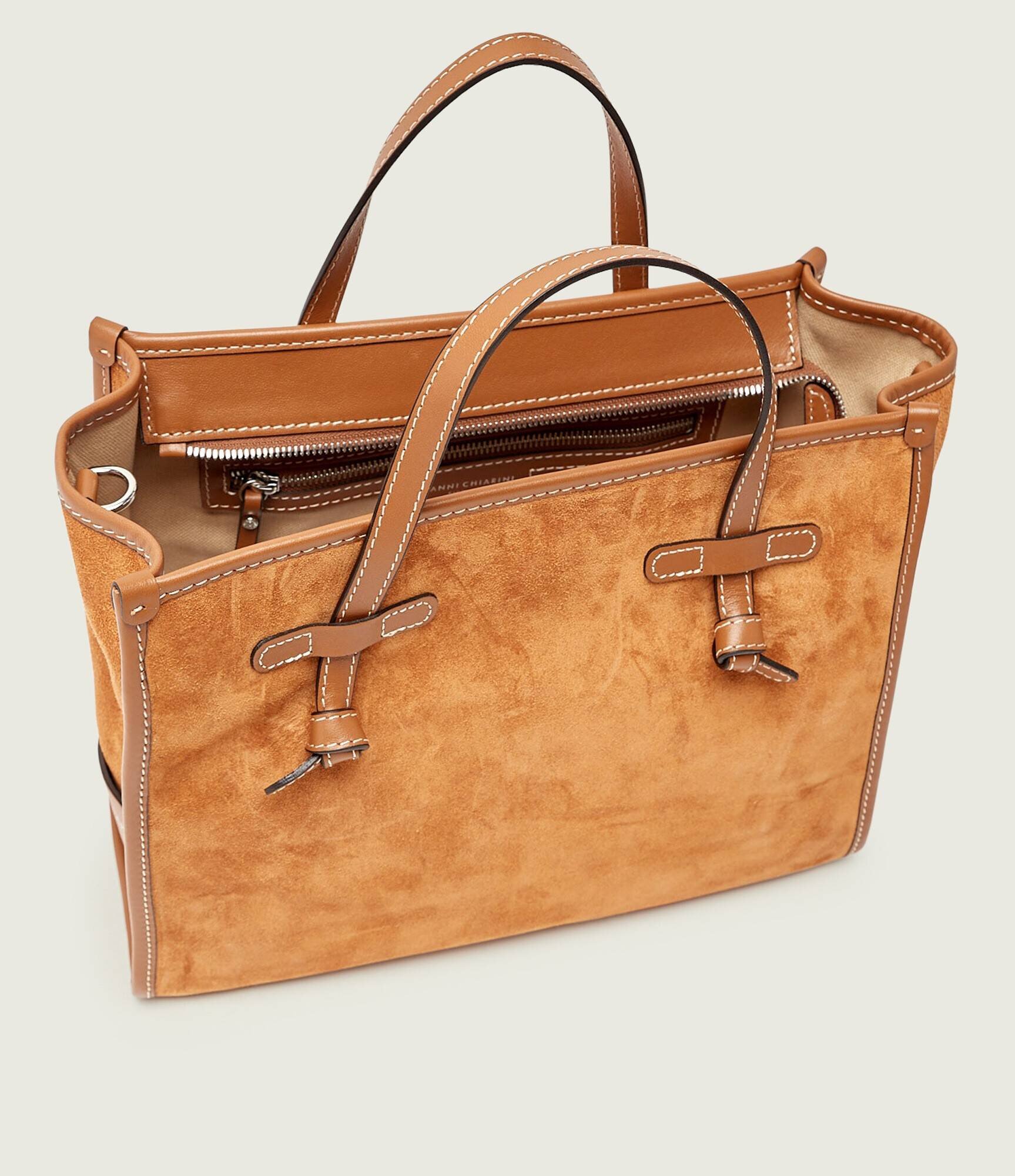GIANNI CHIARINI Geantă shopper MARCELLA | piele întoarsă