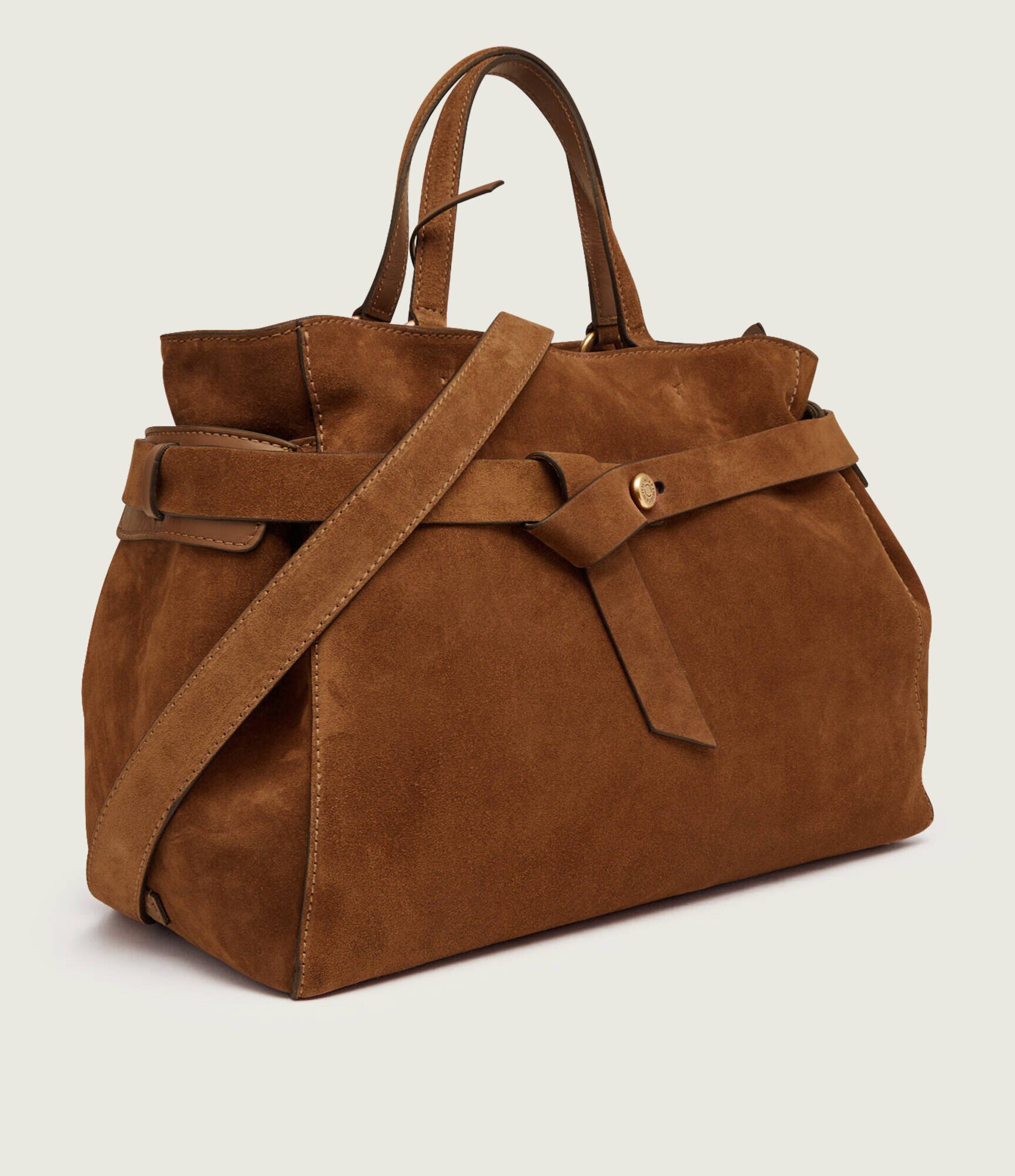 GIANNI CHIARINI Geantă shopper Miranda | piele întoarsă