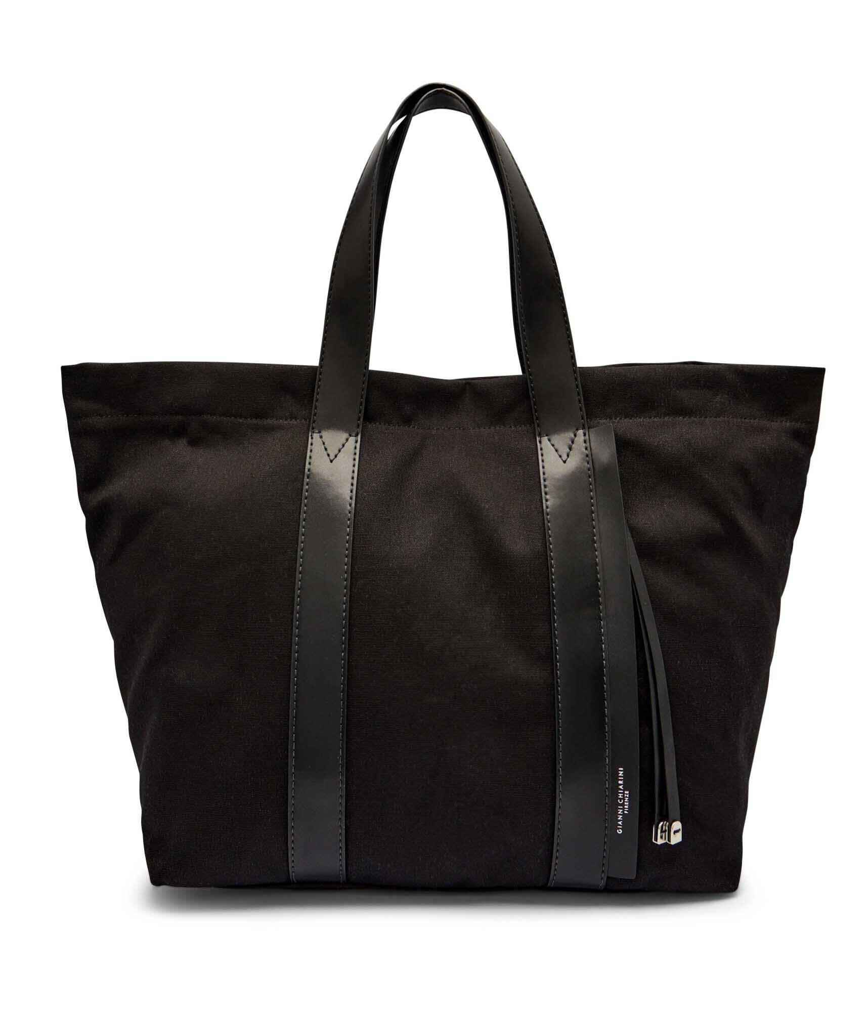 GIANNI CHIARINI Geantă shopper Sara cu adaos de piele