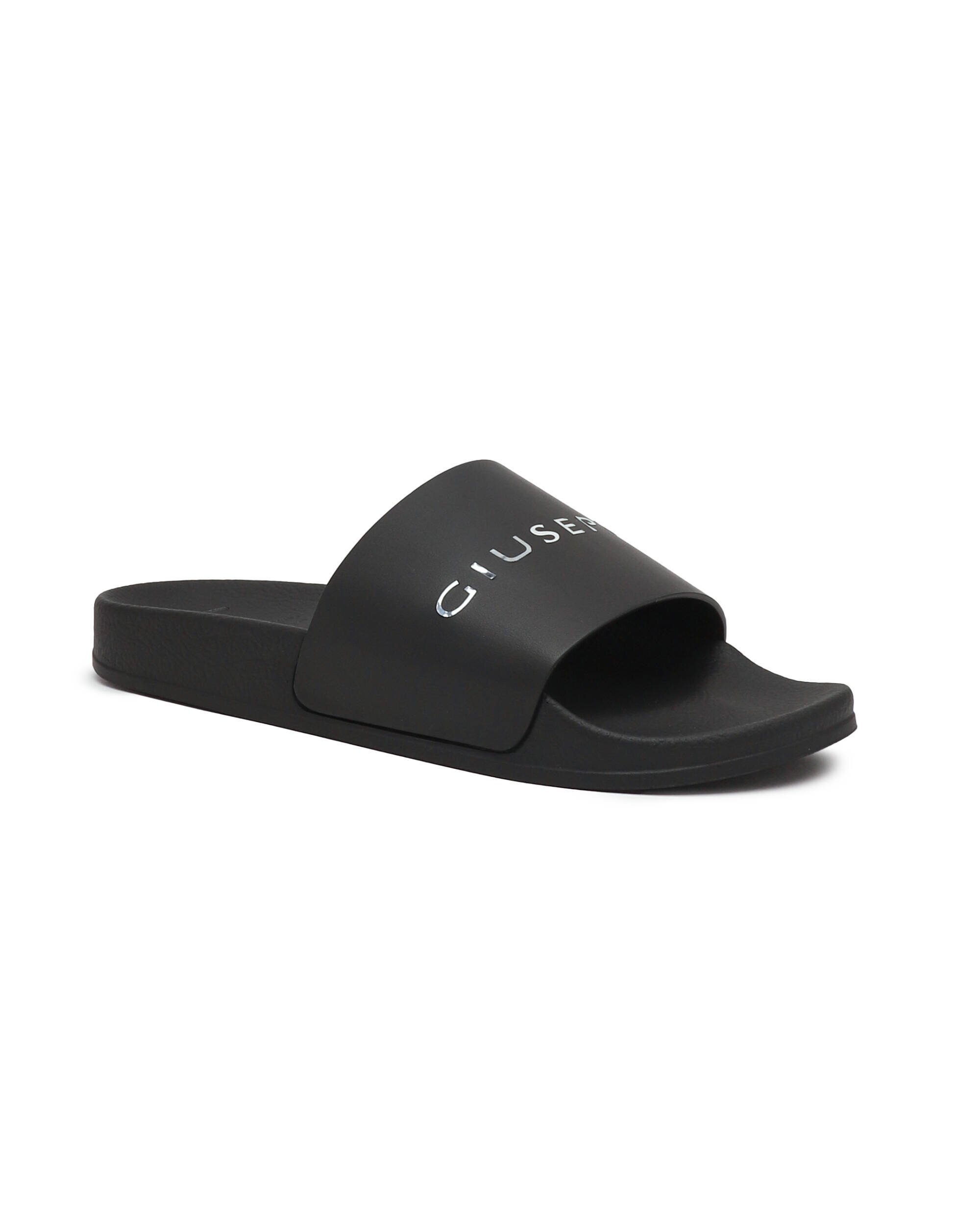 Giuseppe Zanotti De piele șlapi Slogan