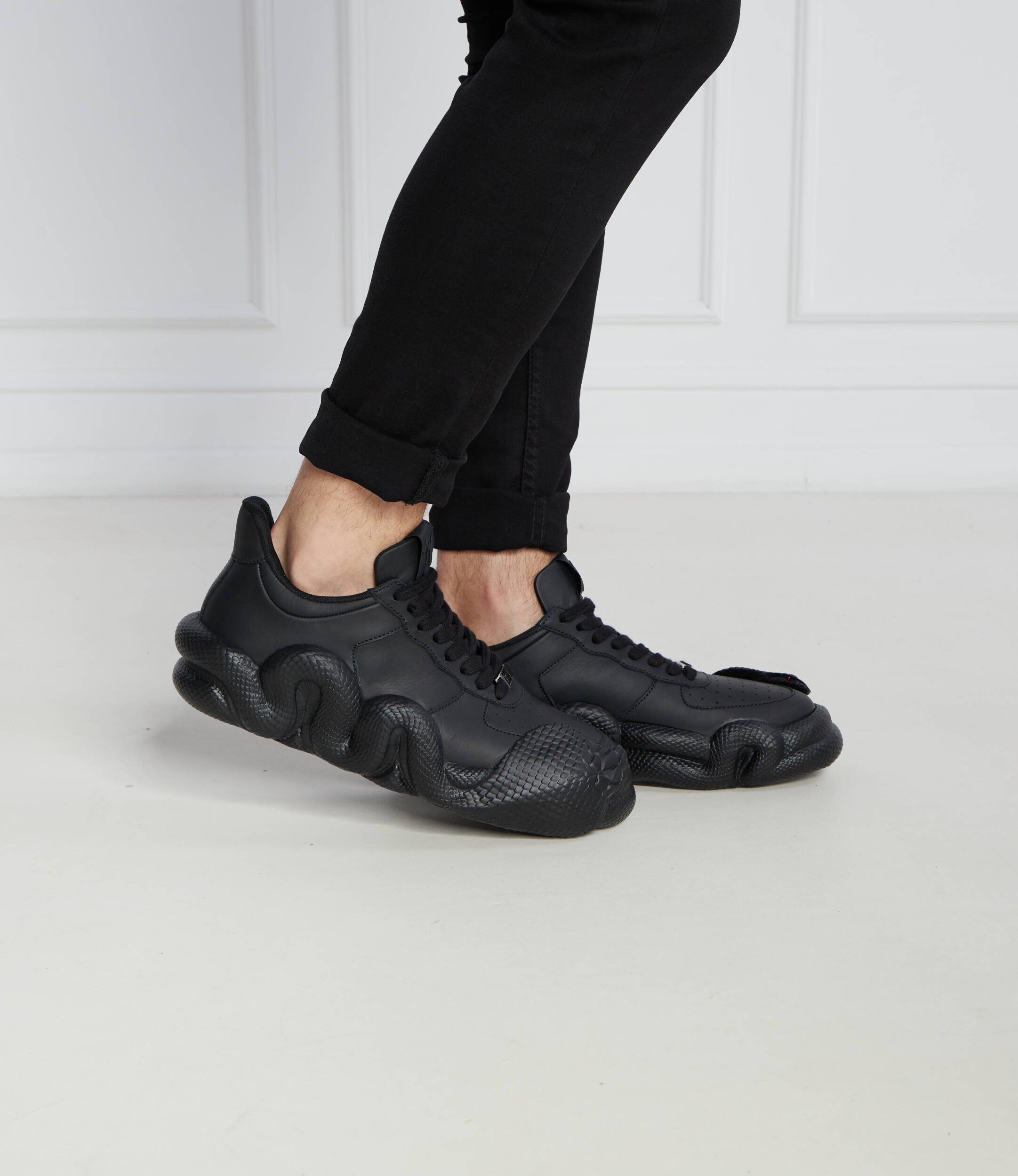 Giuseppe Zanotti De piele sneakers B COBRA
