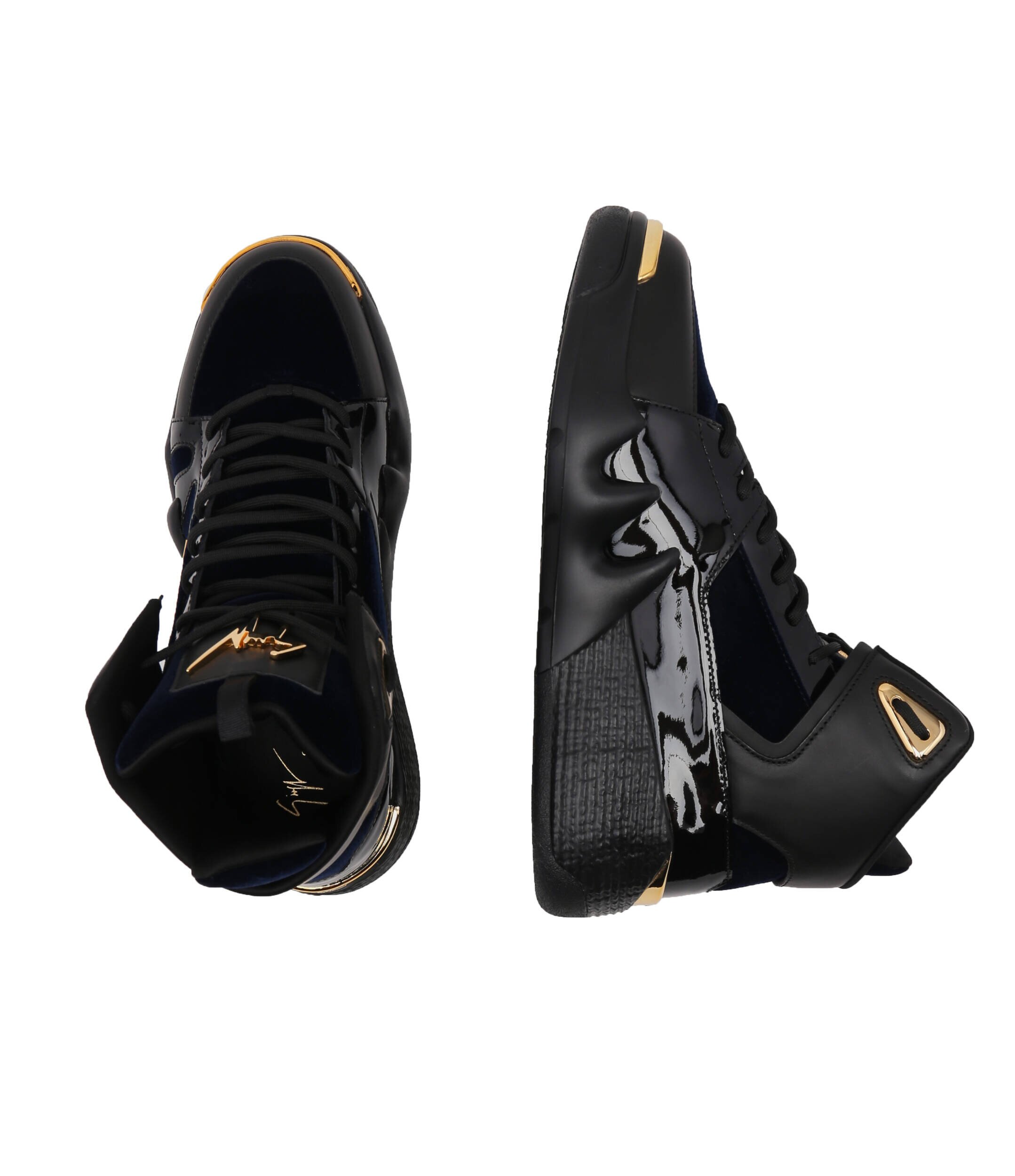 Giuseppe Zanotti De piele sneakers BBS TALOGO