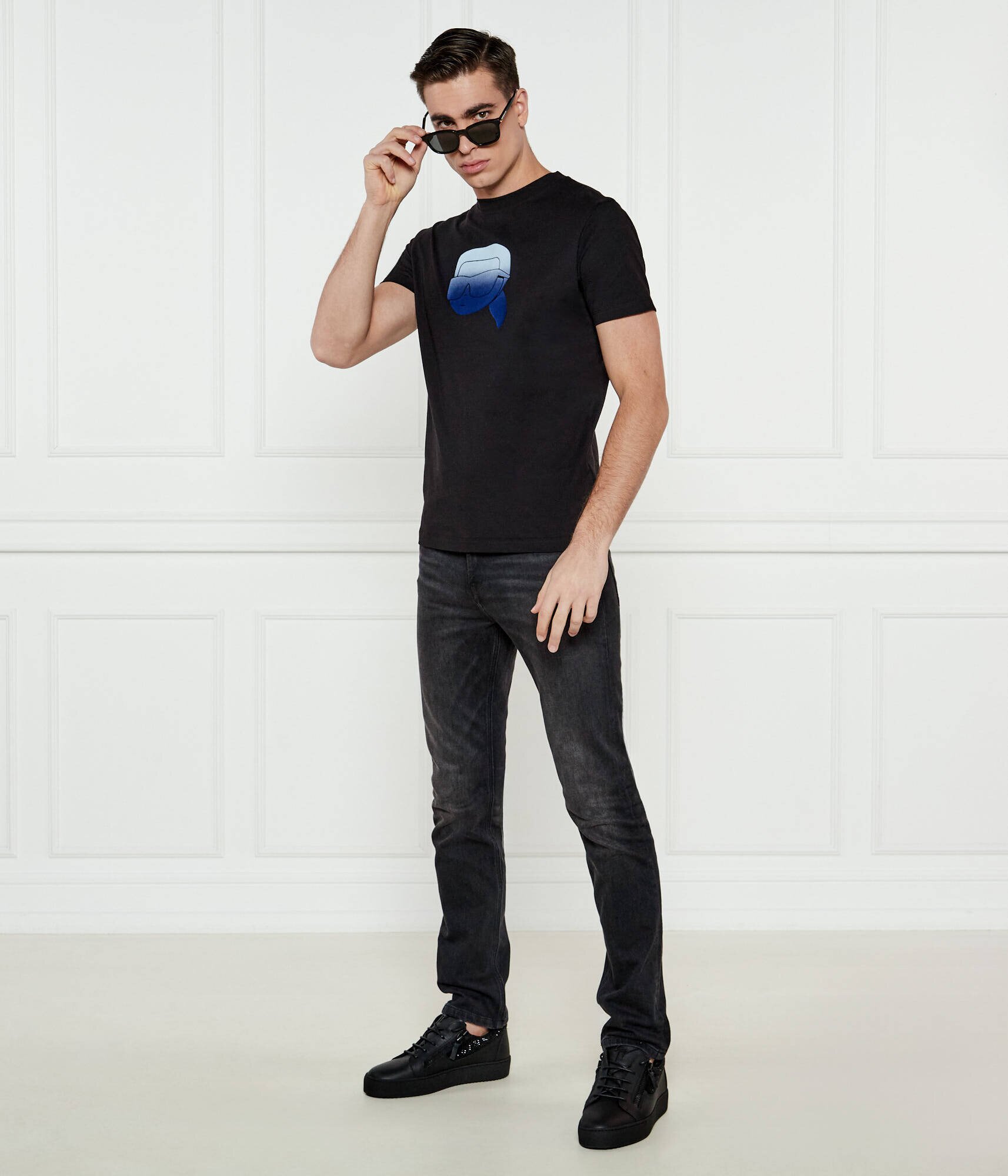 Giuseppe Zanotti De piele sneakers MAY LONDON
