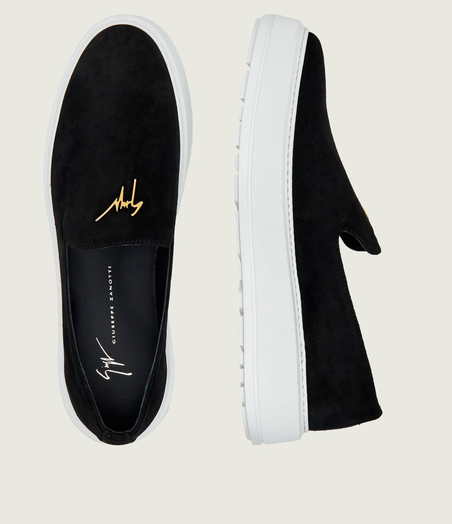 Giuseppe Zanotti Slip on Redford | piele întoarsă