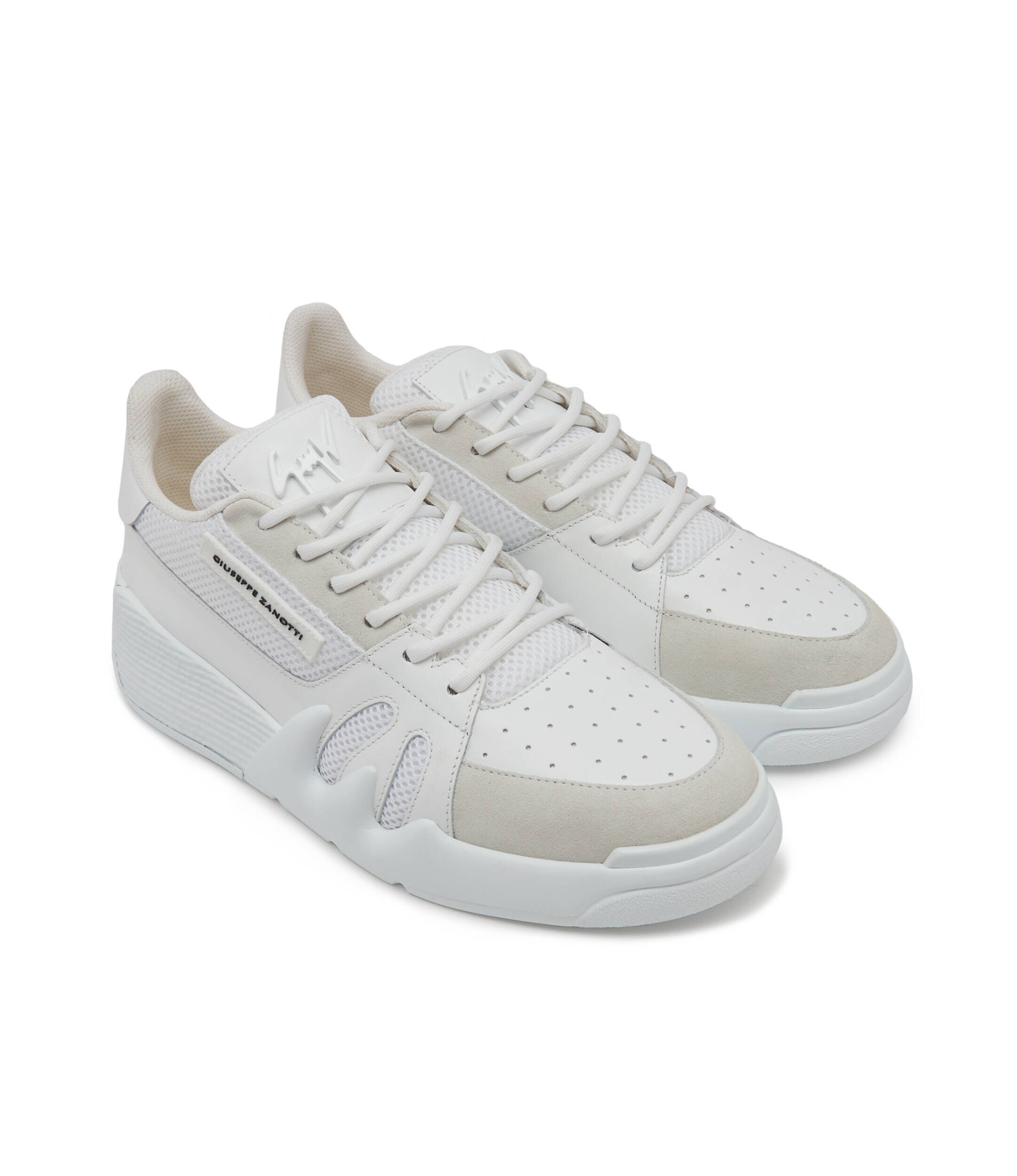 Giuseppe Zanotti Sneakers cu adaos de piele