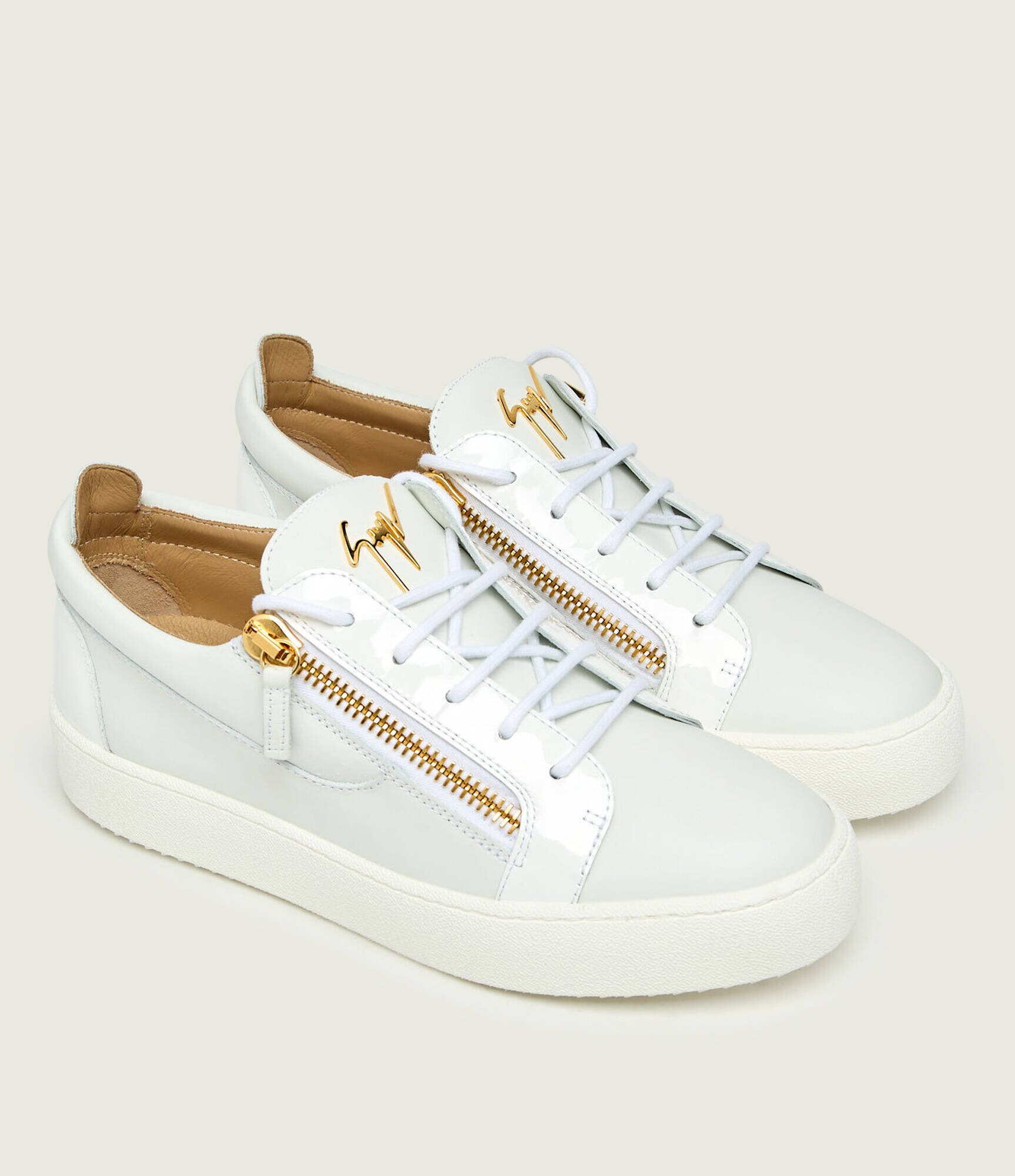 Giuseppe Zanotti Teniși din piele Frankie