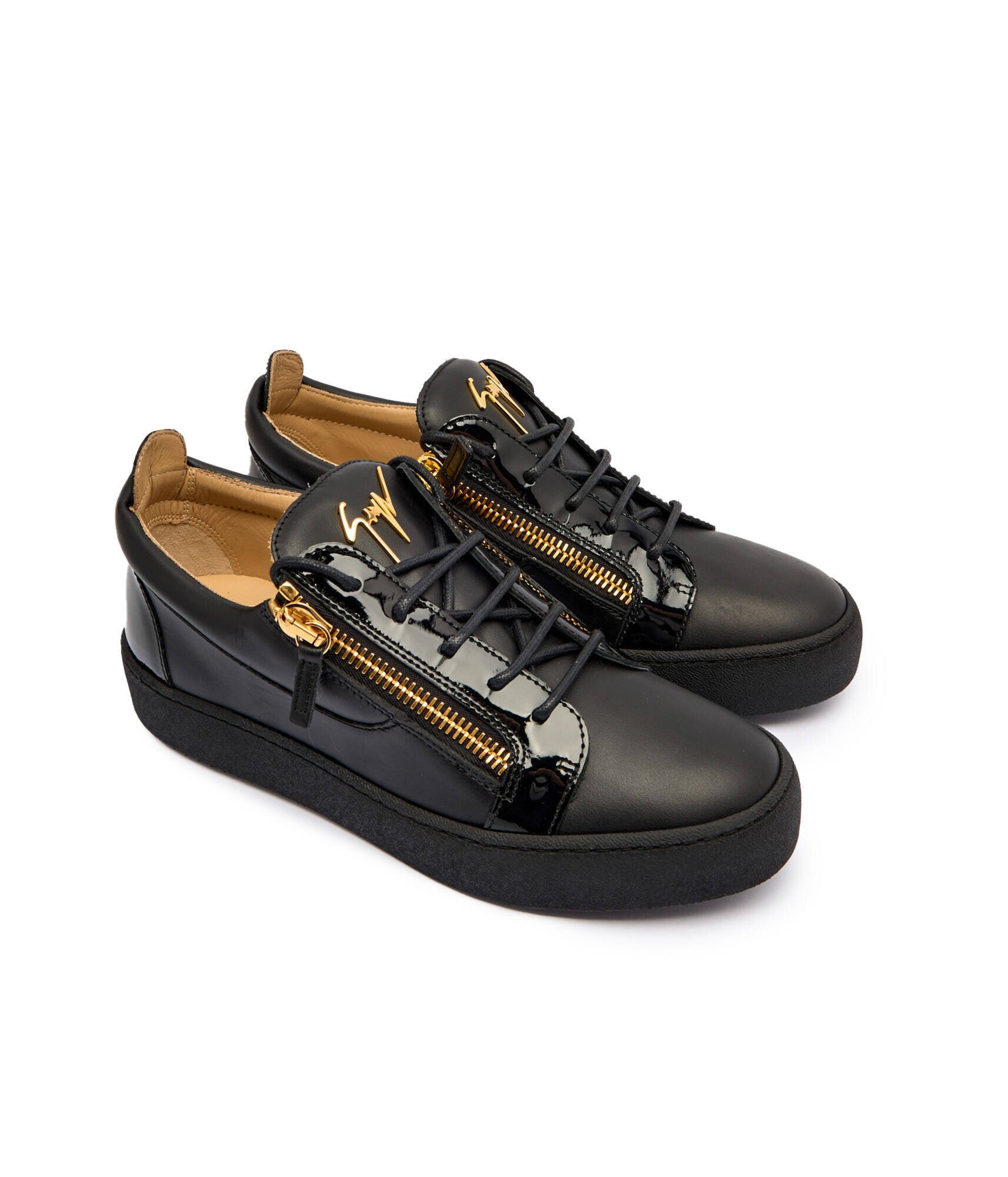 Giuseppe Zanotti Teniși din piele FRANKIE