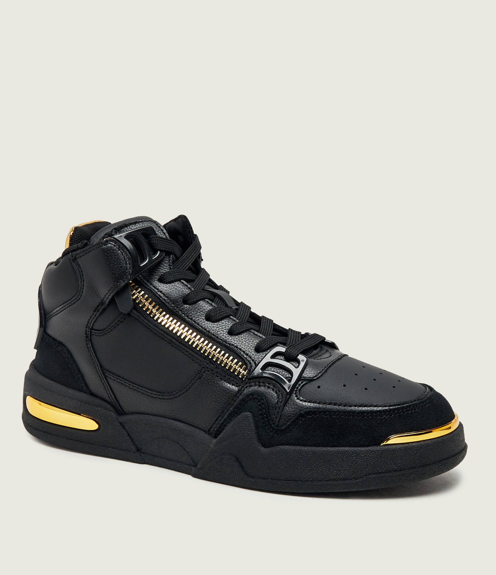 Giuseppe Zanotti Teniși din piele Ghost | piele întoarsă