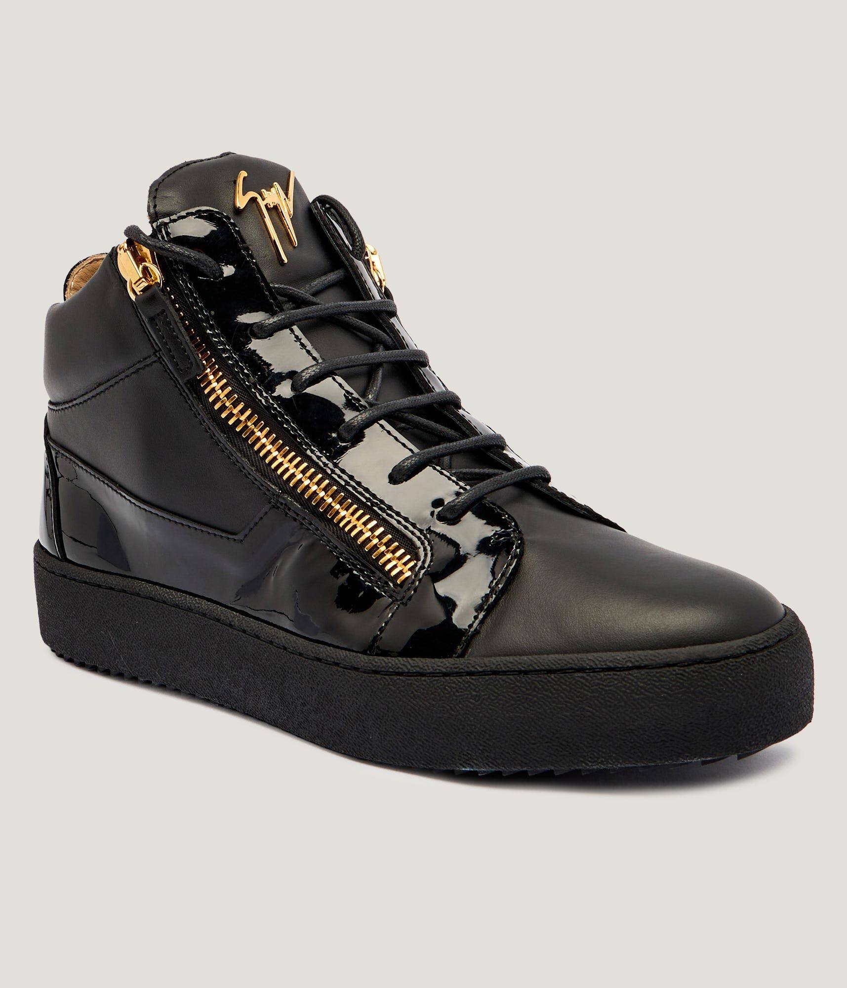 Giuseppe Zanotti Teniși din piele KRISS