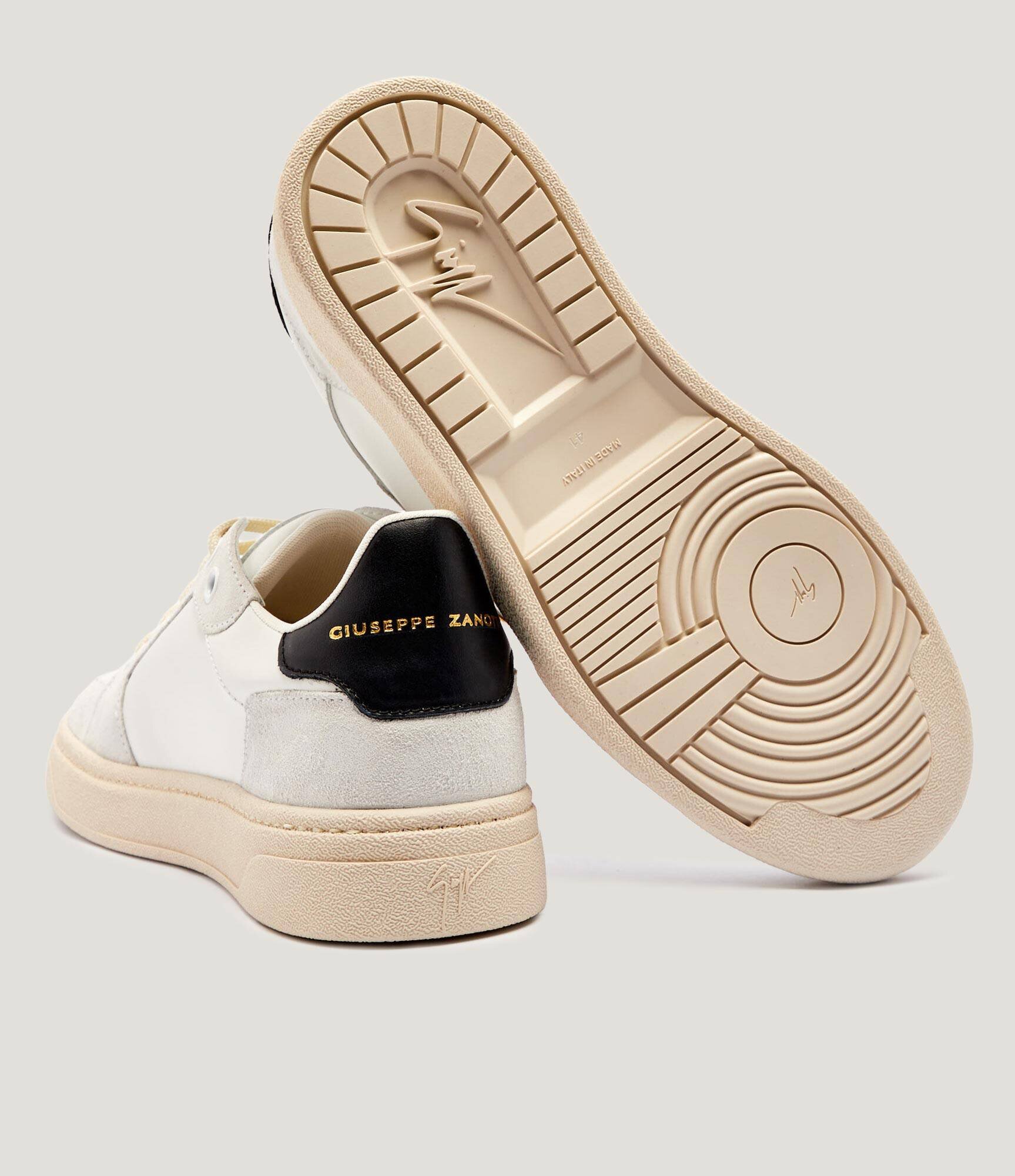 Giuseppe Zanotti Teniși din piele POWER